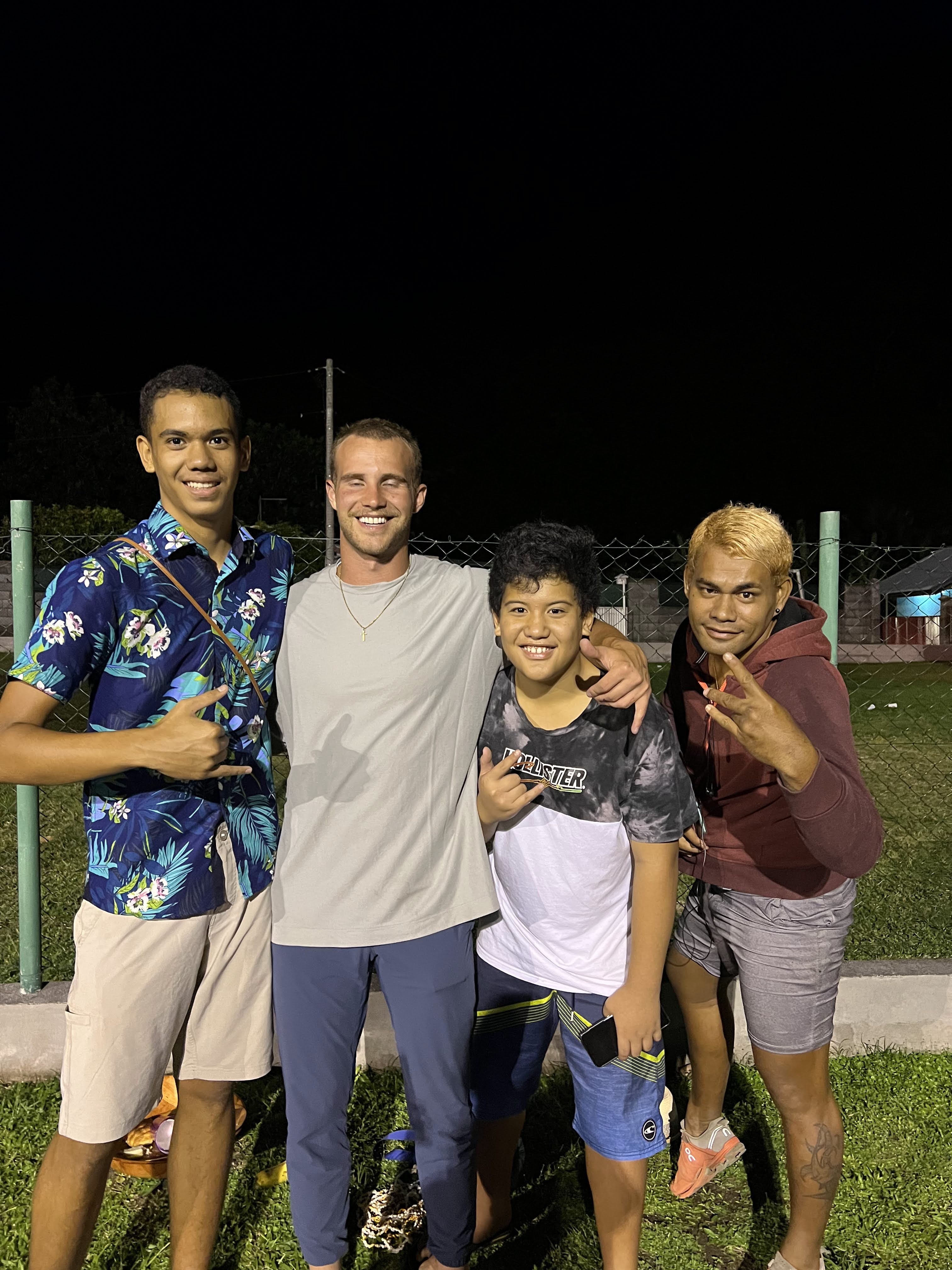 2022 Tahiti Taravao HXP - Day 13 (Work Site Day 6, National TV Station Shows Up to Film, Adding the Roof, Turtle Dies, Testimony Meeting with the Papara Ward & ❤ Bishop Taylor ❤, Shell Necklace Gifts, Tytan Teaching Spikeball (Spiceball!))