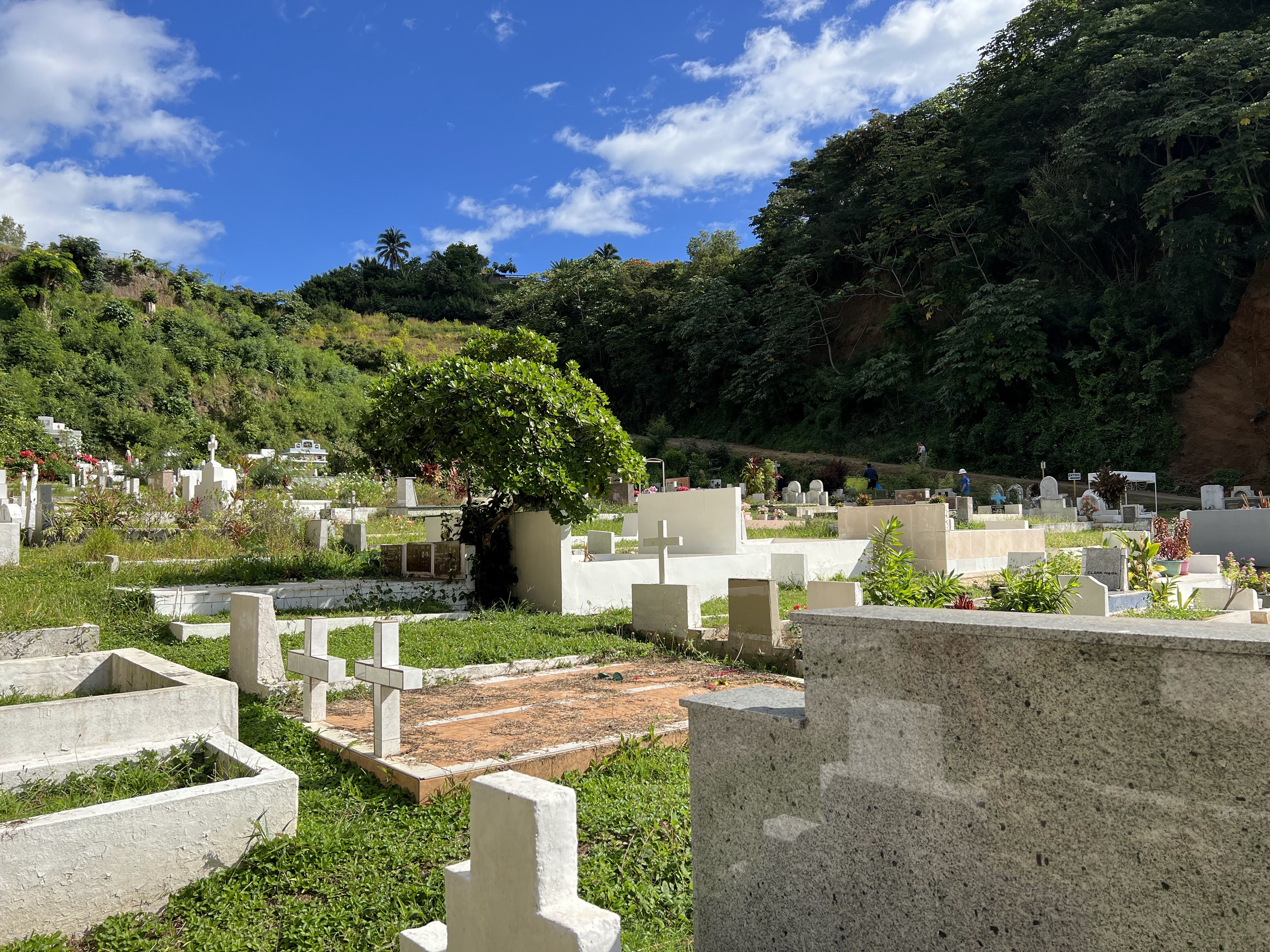 2022 Tahiti Taravao HXP - Day 14 (Cleaning up Papeete Urania Cemetery, Ordering 