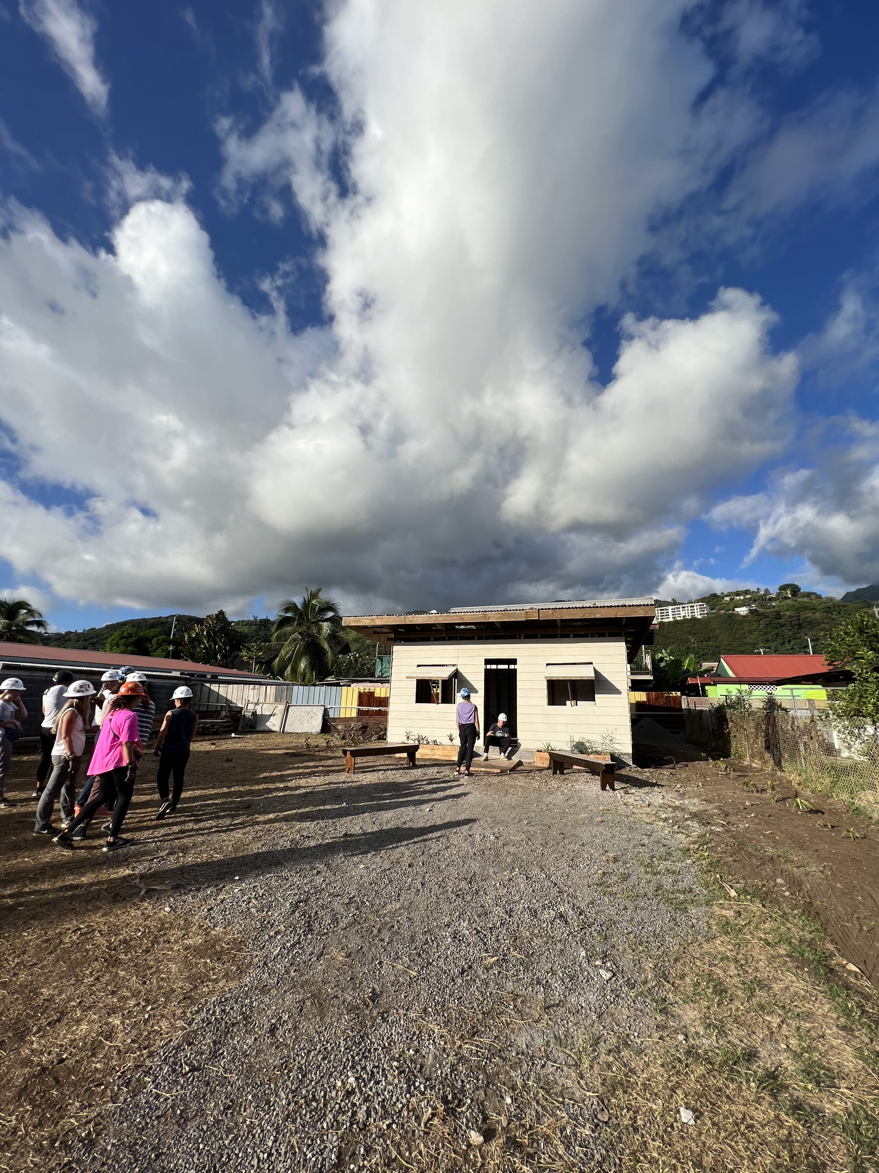 2022 Tahiti Taravao HXP - Day 15 (Epic Morning Devotional, Volunteering at Youth Center, Working at Community Garden on Mountain, Solis, Tiana Sees Her New House, Vaihiria Ward Activity: Coconut Milk, Learning Drums & Tahitian Dances, Making Flower Crowns