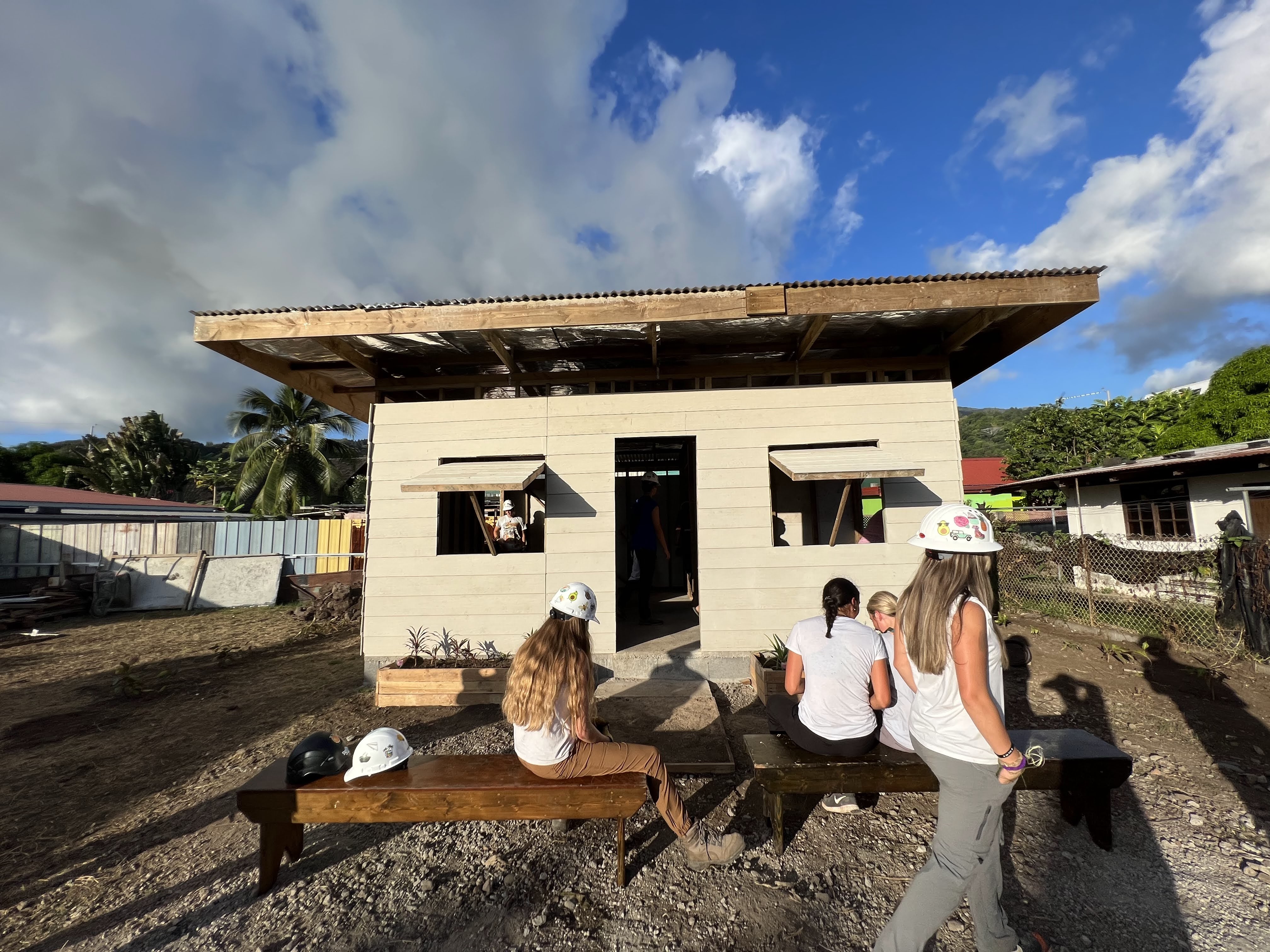 2022 Tahiti Taravao HXP - Day 15 (Epic Morning Devotional, Volunteering at Youth Center, Working at Community Garden on Mountain, Solis, Tiana Sees Her New House, Vaihiria Ward Activity: Coconut Milk, Learning Drums & Tahitian Dances, Making Flower Crowns