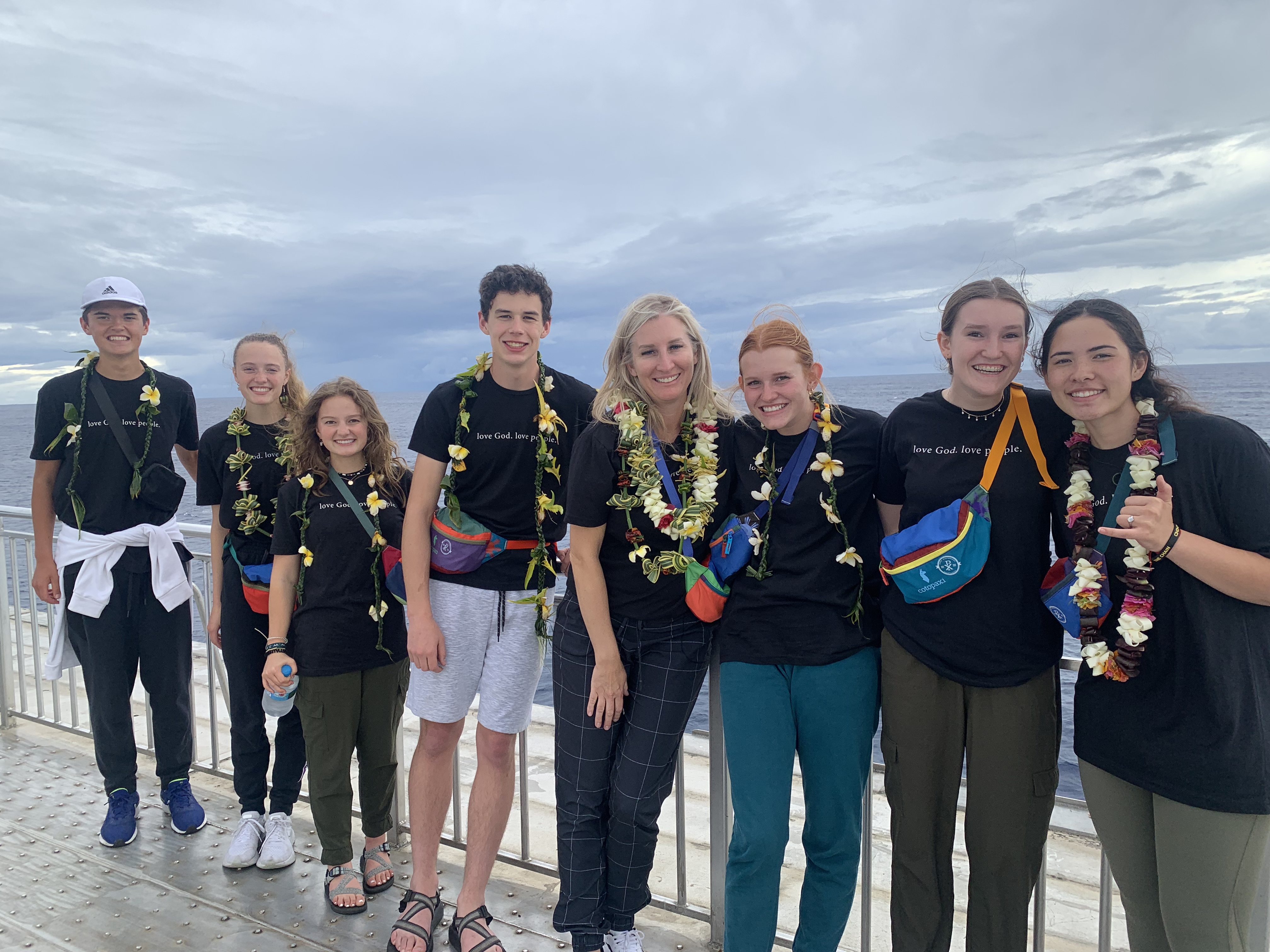 2022 Tahiti Taravao HXP - Day 2 (Arrival in Tahiti!, Narii & Escuela Teach us a Tahitian Dance, Ferry to Mo'orea / Moorea, Hiking, 18 in Small Truck, Va'a Canoes, Crepes)