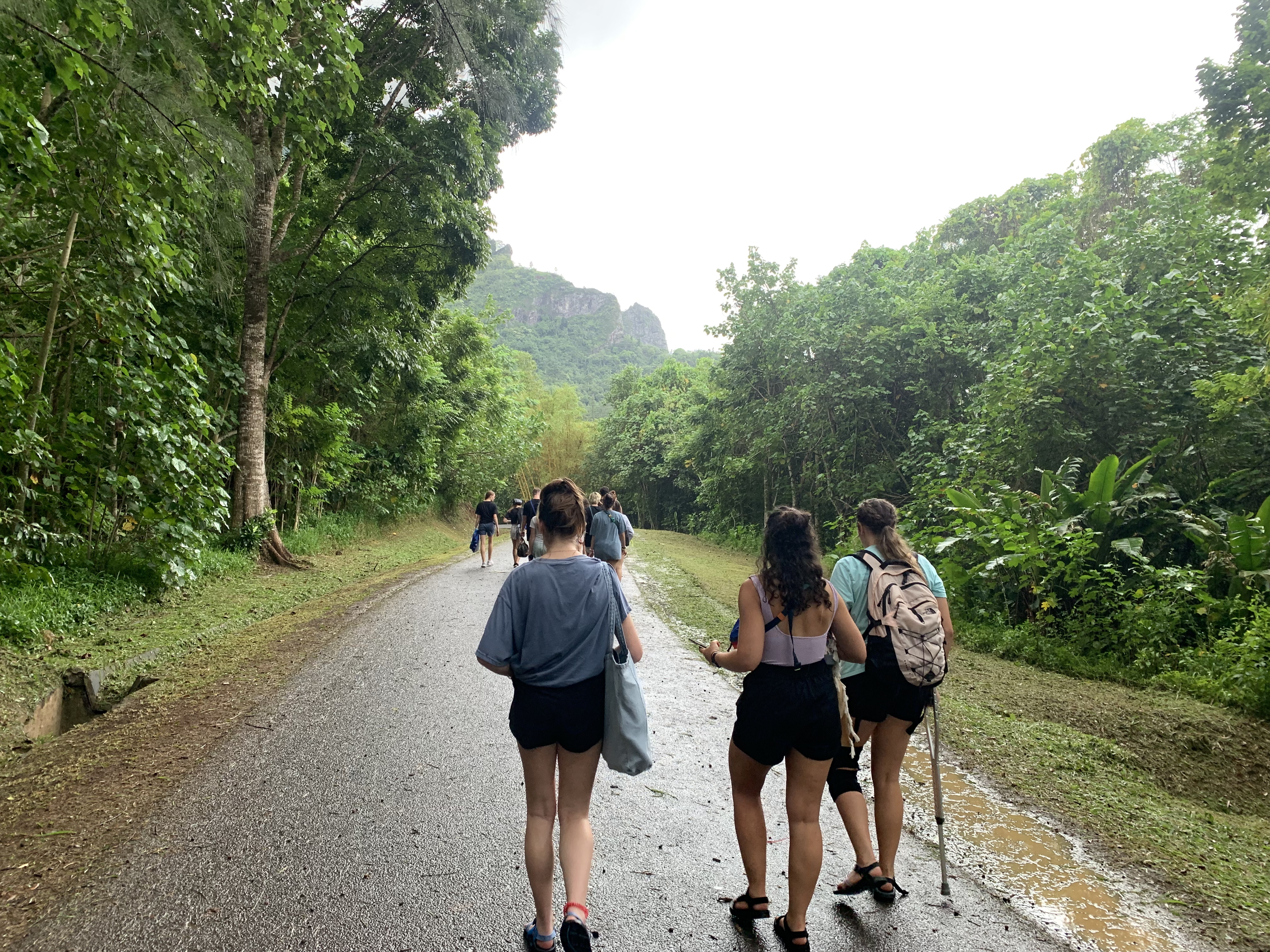 2022 Tahiti Taravao HXP - Day 2 (Arrival in Tahiti!, Narii & Escuela Teach us a Tahitian Dance, Ferry to Mo'orea / Moorea, Hiking, 18 in Small Truck, Va'a Canoes, Crepes)