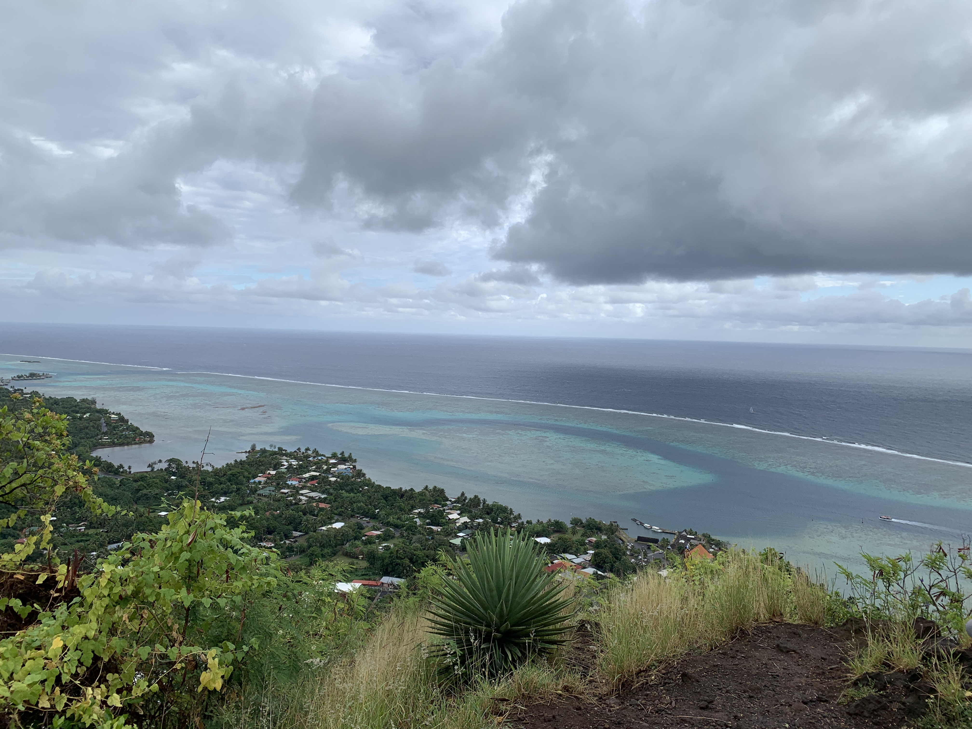 2022 Tahiti Taravao HXP - Day 3 (Devotional, Moorea Jeep Safari, Magic Mountain Overlook, Jam Tasting, Belvedere Lookout, Marae-o-Mahine, Touching Sacred Eels, Fresh Pineapple & Coconut, Making Headbands, Beach Games, Tahitian Dance & Fire Show)