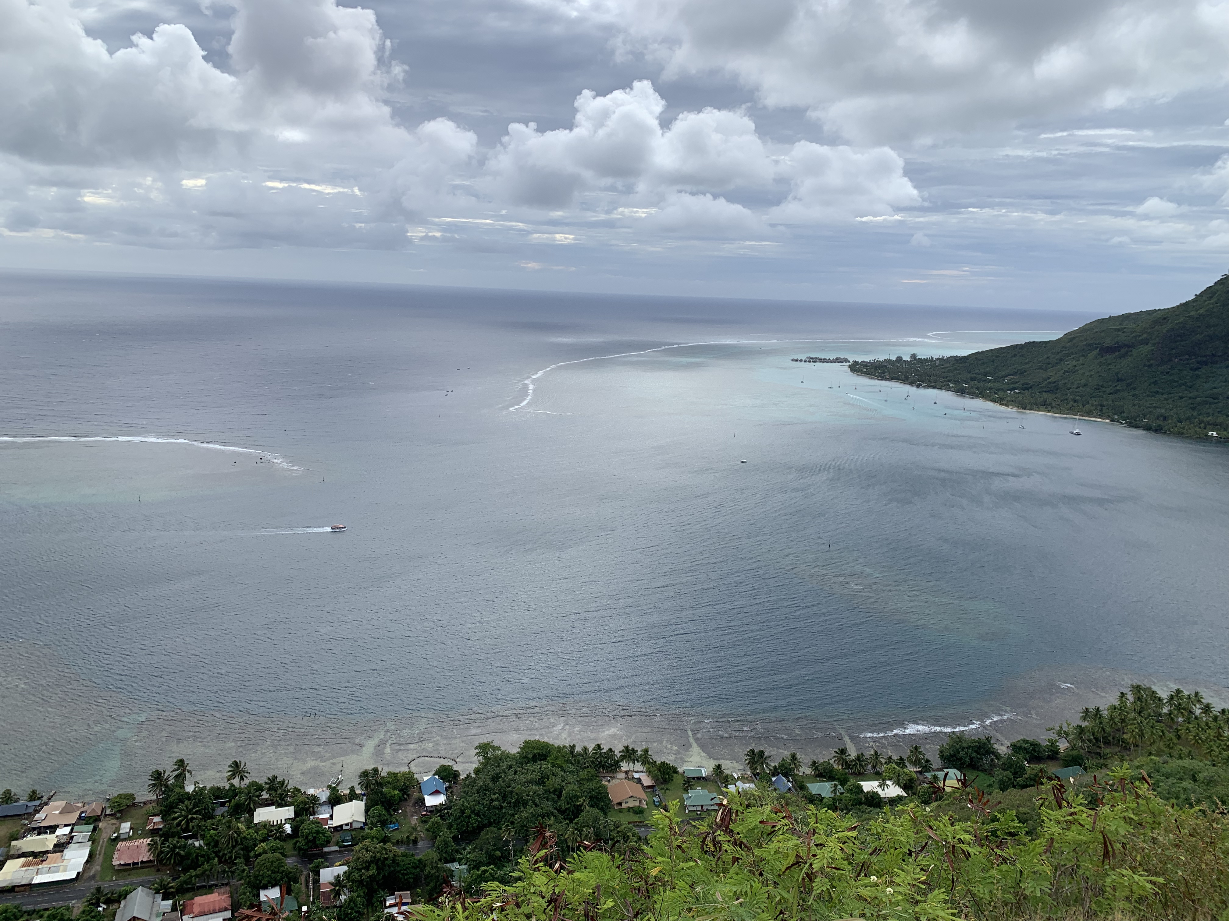 2022 Tahiti Taravao HXP - Day 3 (Devotional, Moorea Jeep Safari, Magic Mountain Overlook, Jam Tasting, Belvedere Lookout, Marae-o-Mahine, Touching Sacred Eels, Fresh Pineapple & Coconut, Making Headbands, Beach Games, Tahitian Dance & Fire Show)