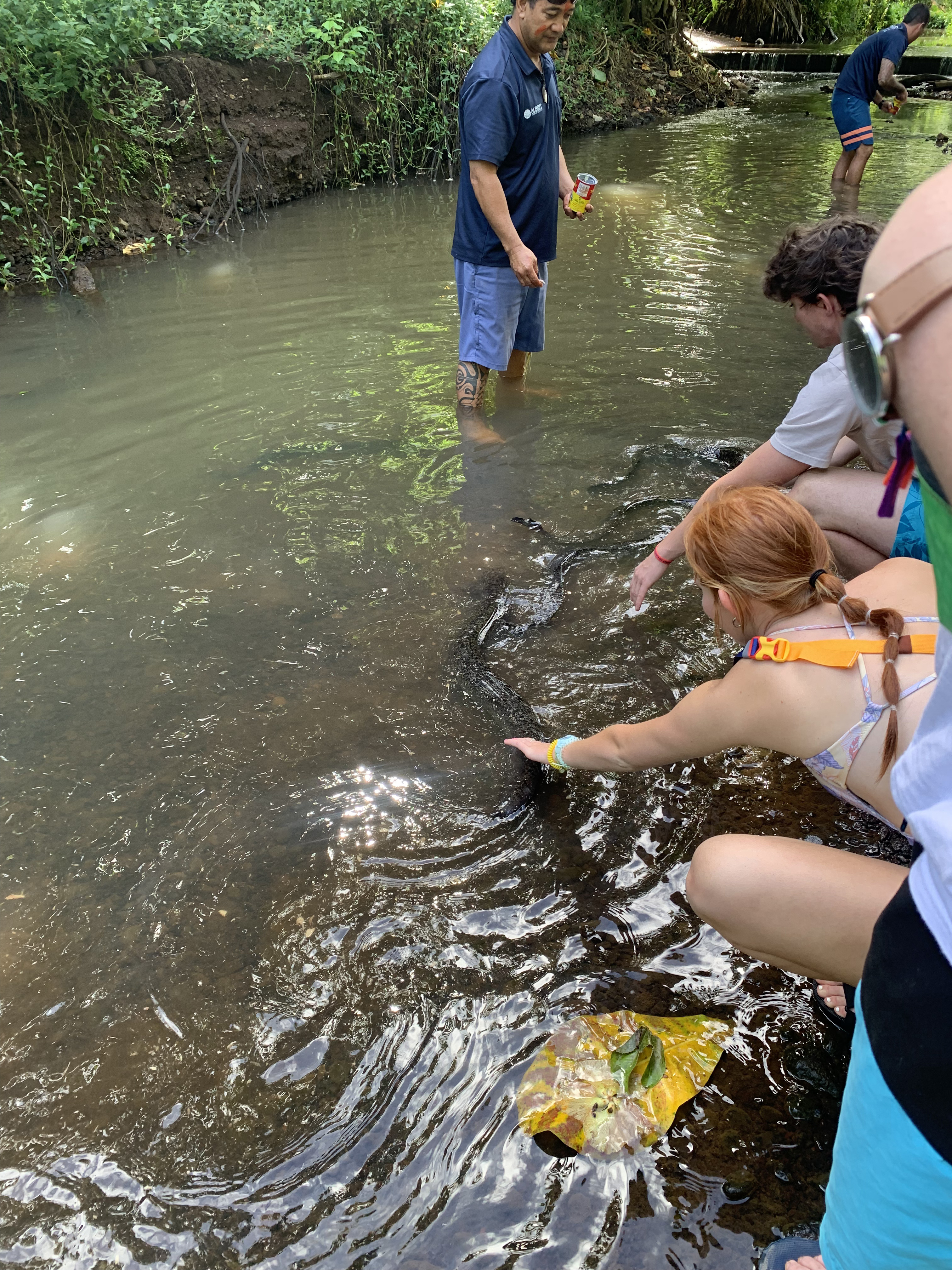 2022 Tahiti Taravao HXP - Day 3 (Devotional, Moorea Jeep Safari, Magic Mountain Overlook, Jam Tasting, Belvedere Lookout, Marae-o-Mahine, Touching Sacred Eels, Fresh Pineapple & Coconut, Making Headbands, Beach Games, Tahitian Dance & Fire Show)