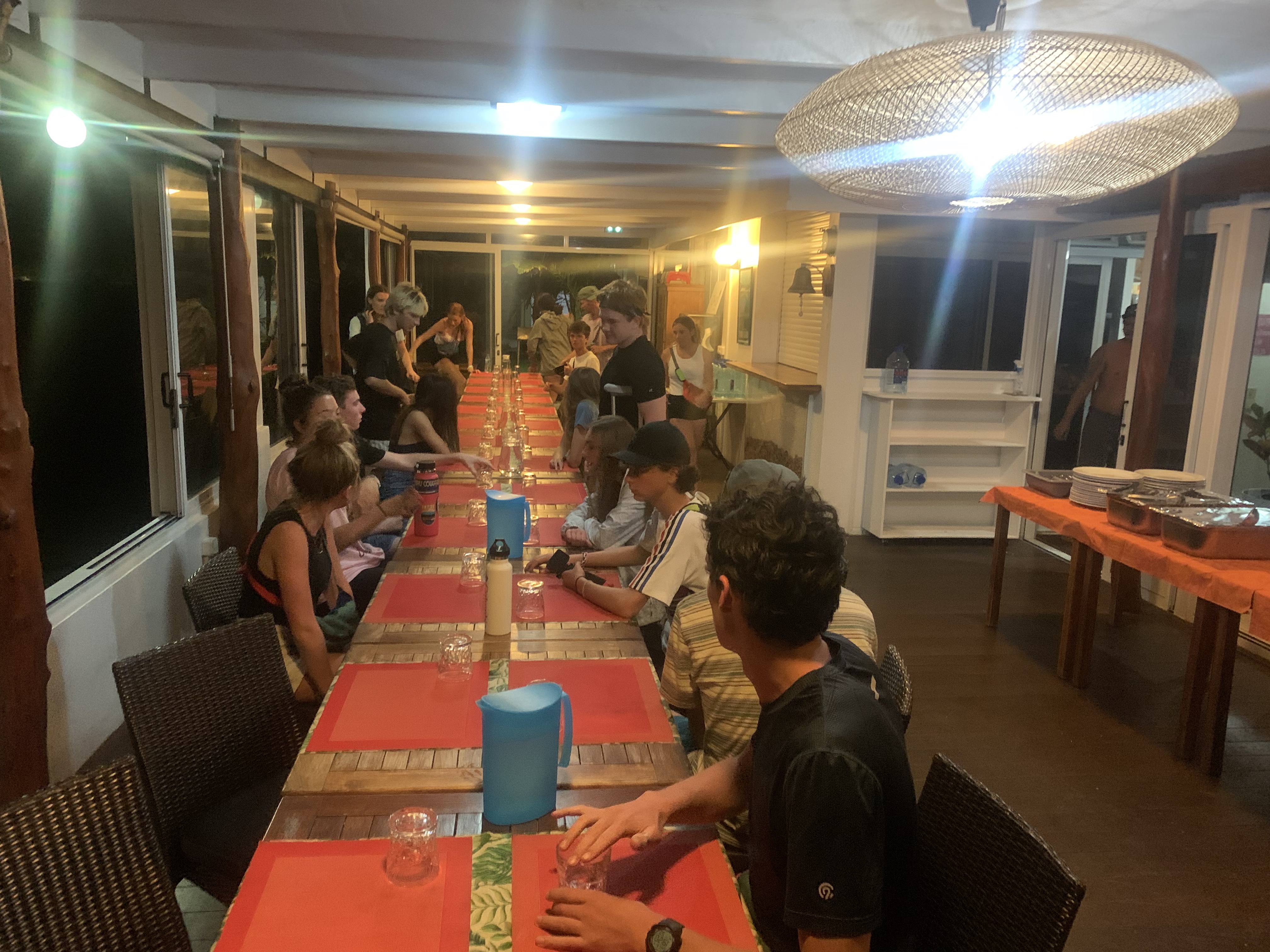 2022 Tahiti Taravao HXP - Day 4 (Kass's Birthday, Swimming with Sharks & Stingrays, Motu Fareone Island, Making Motu Fareone (E'ia Ota), Catching Crabs for 'Alca-Crab', Dance Party on Ferry to Tahiti, Catching Geckos)