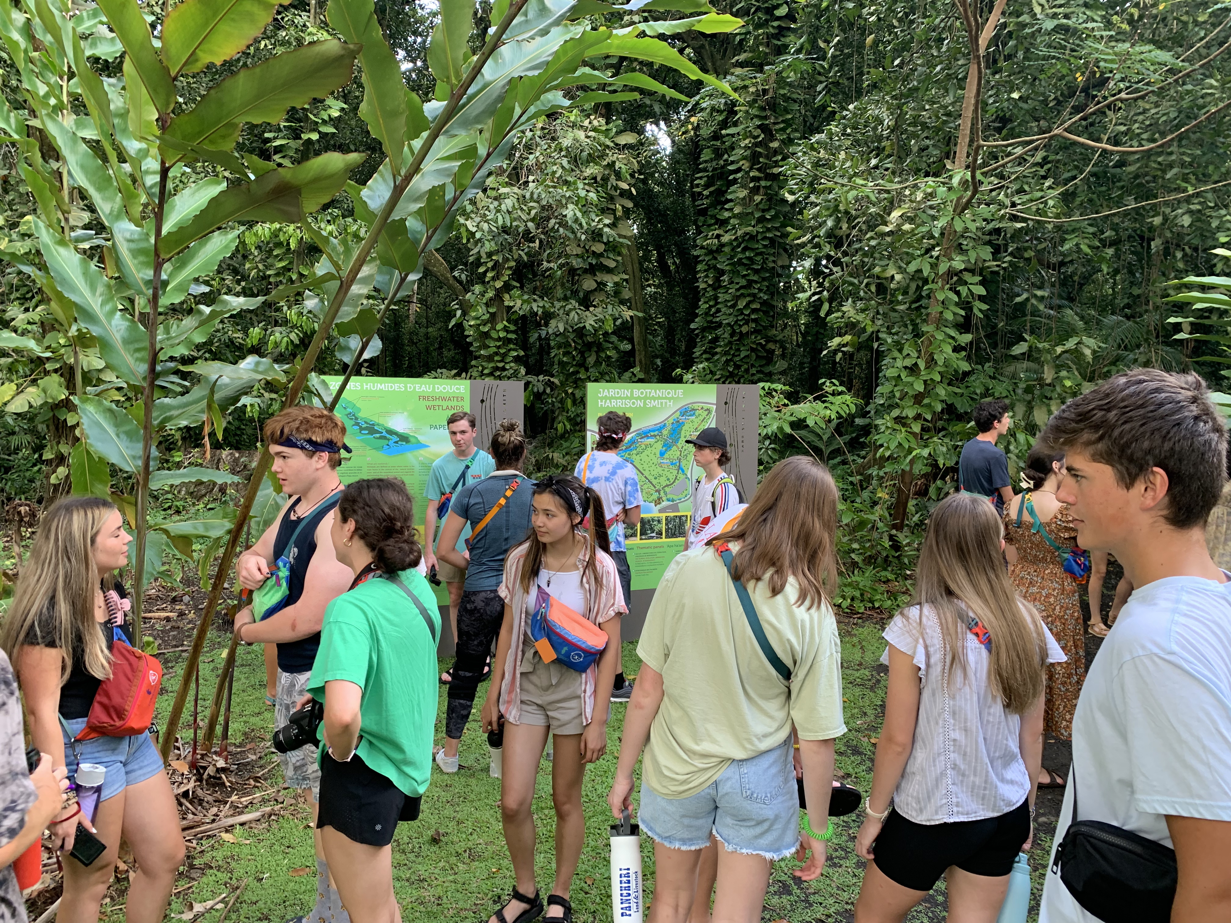 2022 Tahiti Taravao HXP - Day 5 (Staying at Hiti Moana Villa, Church with ❤ Bishop Taylor ❤, Harrison Smith Botanical Garden, Youth Activity & Dinner & Singing with the Papara Ward)