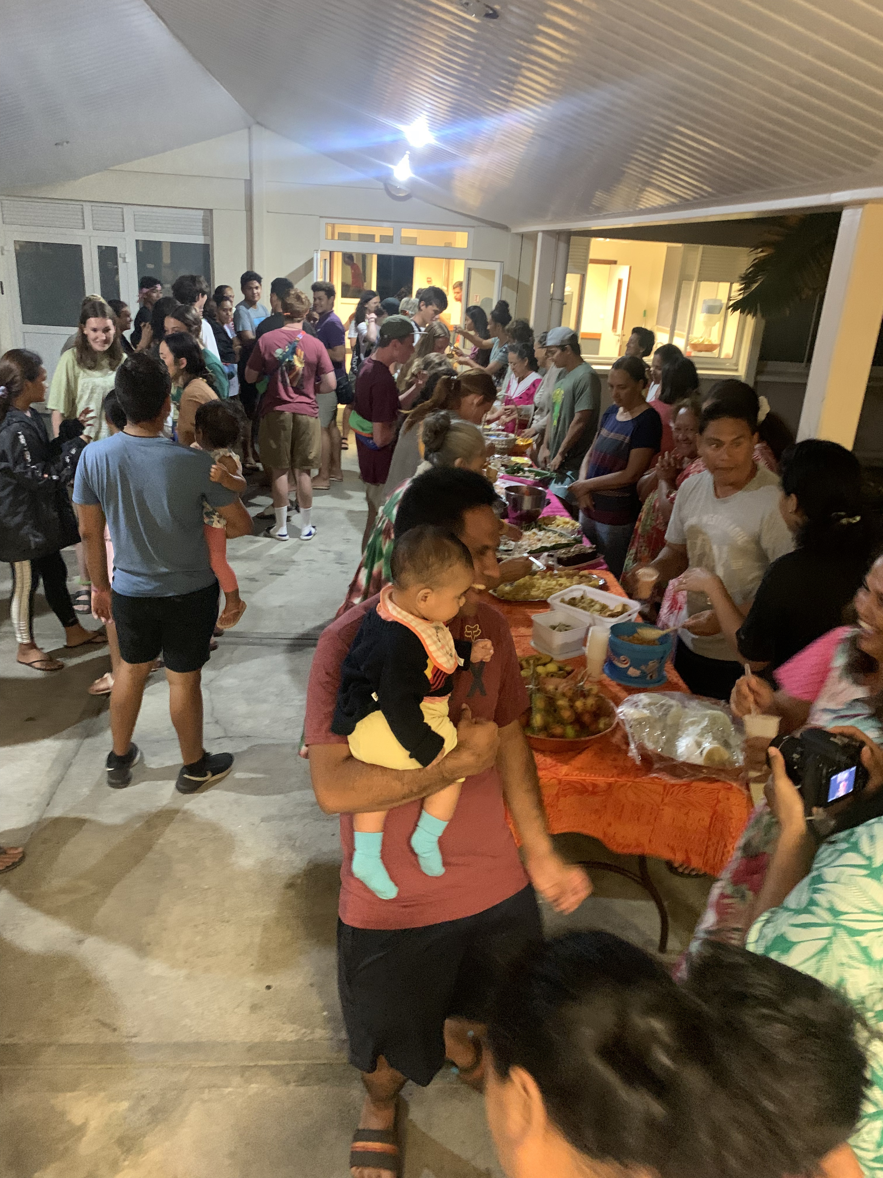 2022 Tahiti Taravao HXP - Day 6 (1st Day at the Work Site, Clearing the Land to Build a House for Tiana, Digging the Foundation & Footings, Purple Worms & Centipedes,Swimming in the Reef, Activity and Dinner with the Vaihiria Ward, Double Dragon)