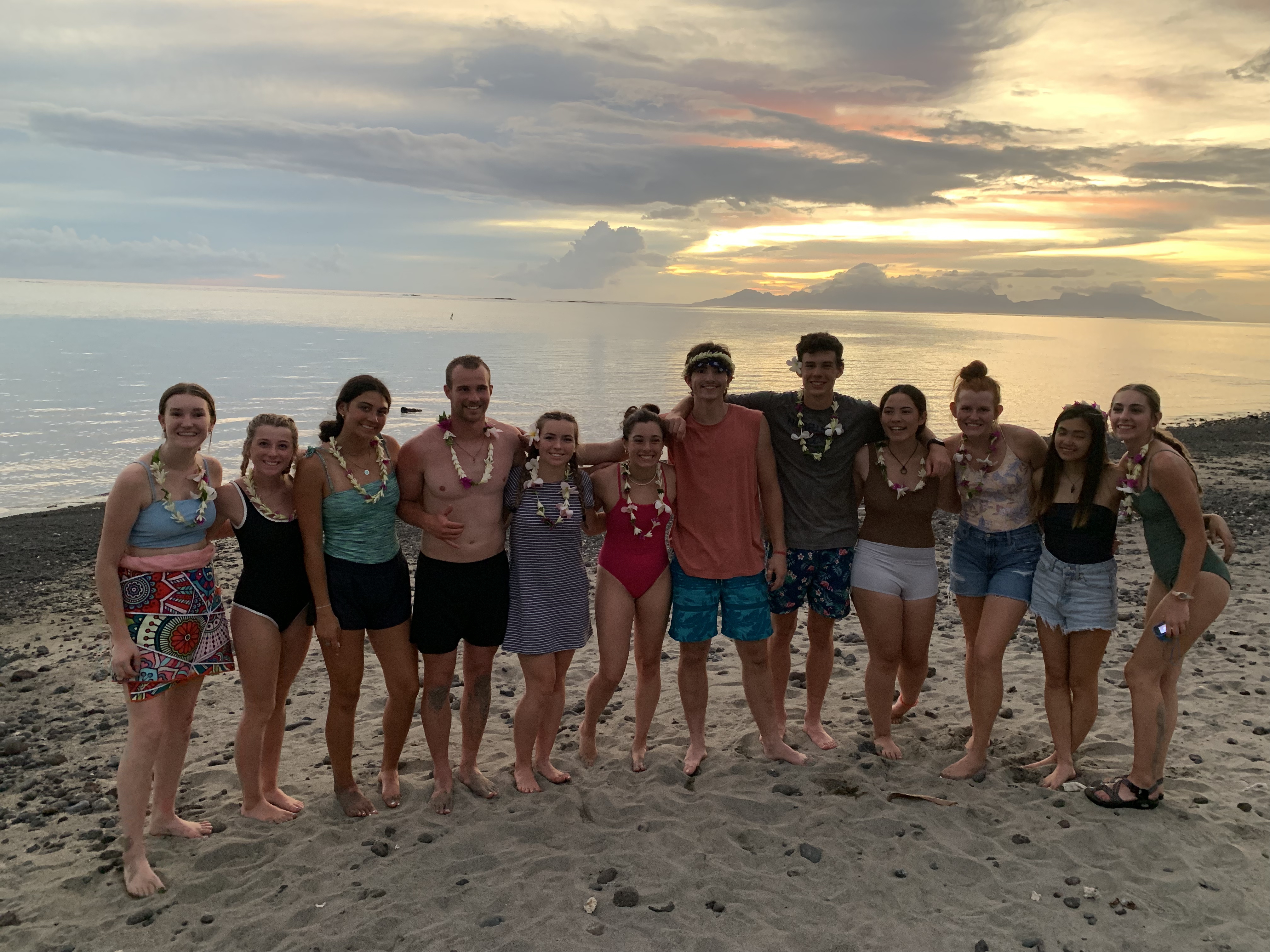 2022 Tahiti Taravao HXP - Day 7 (Tahitian Treats: Tim Tam, Happy Hippos, Hello Panda, Twix Top, Choco Prince, Building Walls & Mixing Cement By Hand, Chef Billy's Ketchup Egg Sandwiches, Making Flower Heis on the Beach, Swimming in the Reef)