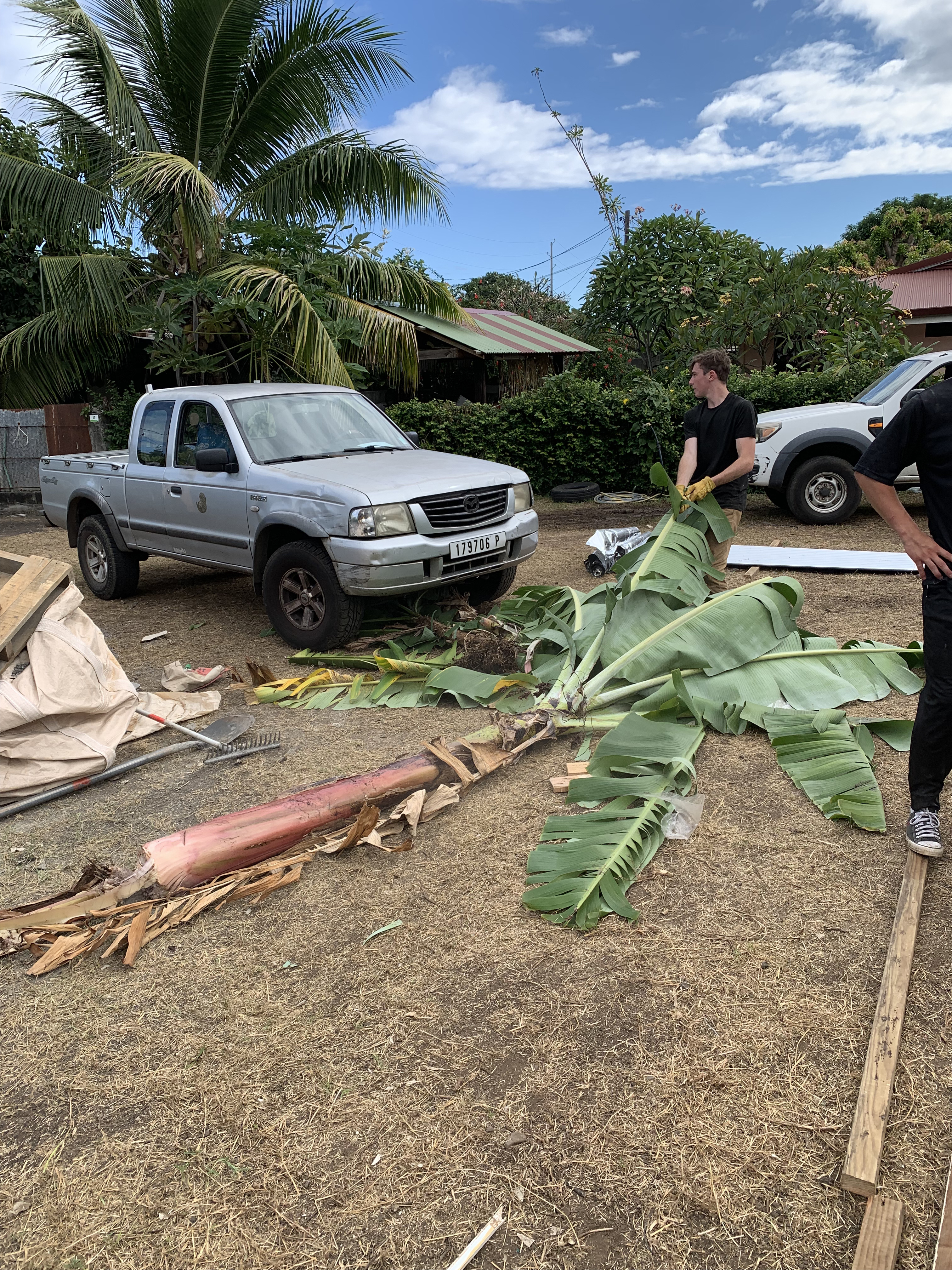 2022 Tahiti Taravao HXP - Day 10 (Banana Nutella Baguette Breakfast, Raising the Walls, Deeper Bottomless Pits for the Septic Tanks, Driver John, Wilson, Catching Crabs, Haka with ❤ Bishop Taylor ❤ & Papara Ward, Traditional Tahitian Dances)