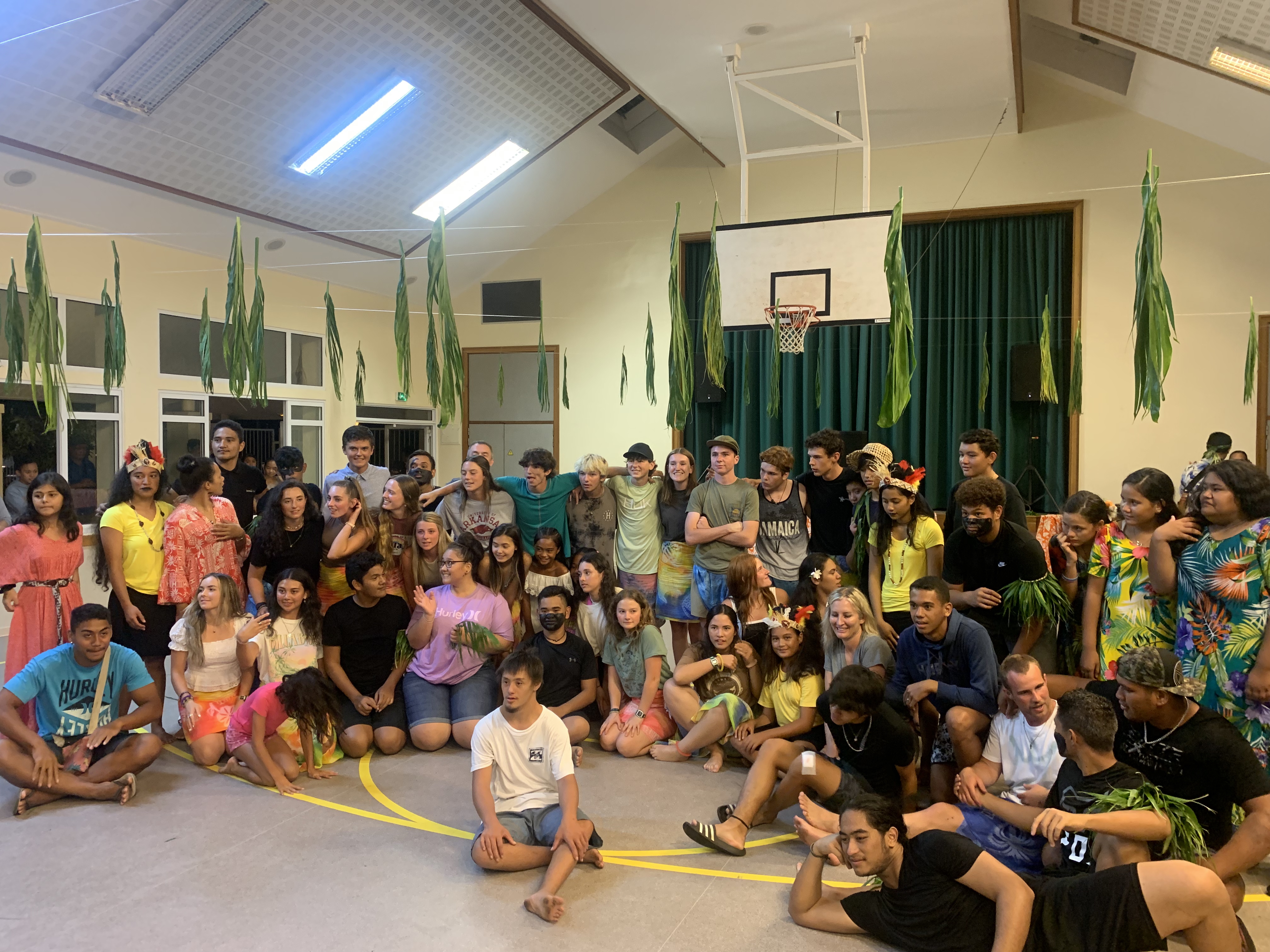 2022 Tahiti Taravao HXP - Day 10 (Banana Nutella Baguette Breakfast, Raising the Walls, Deeper Bottomless Pits for the Septic Tanks, Driver John, Wilson, Catching Crabs, Haka with ❤ Bishop Taylor ❤ & Papara Ward, Traditional Tahitian Dances)