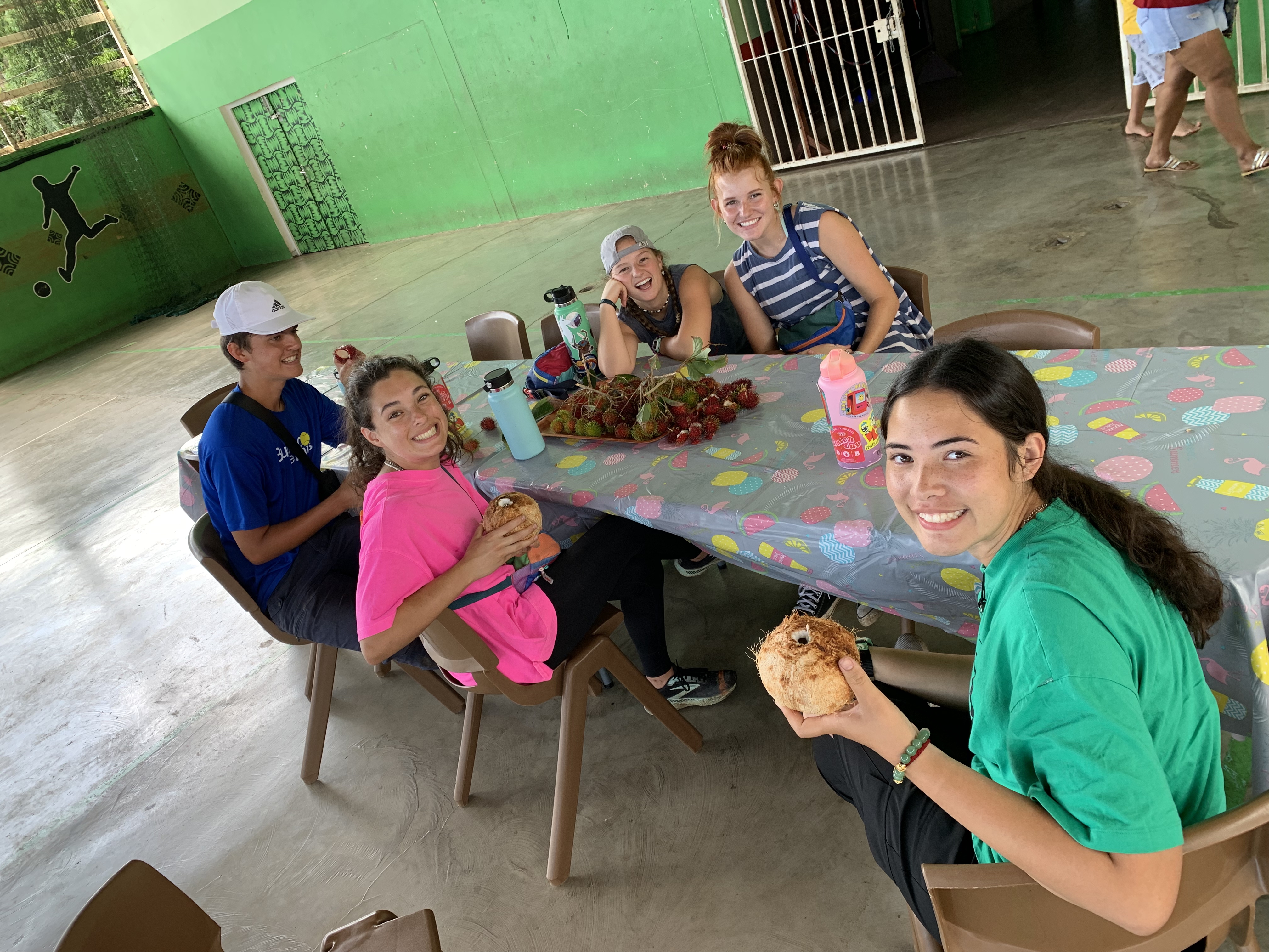 2022 Tahiti Taravao HXP - Day 15 (Epic Morning Devotional, Volunteering at Youth Center, Working at Community Garden on Mountain, Solis, Tiana Sees Her New House, Vaihiria Ward Activity: Coconut Milk, Learning Drums & Tahitian Dances, Making Flower Crowns