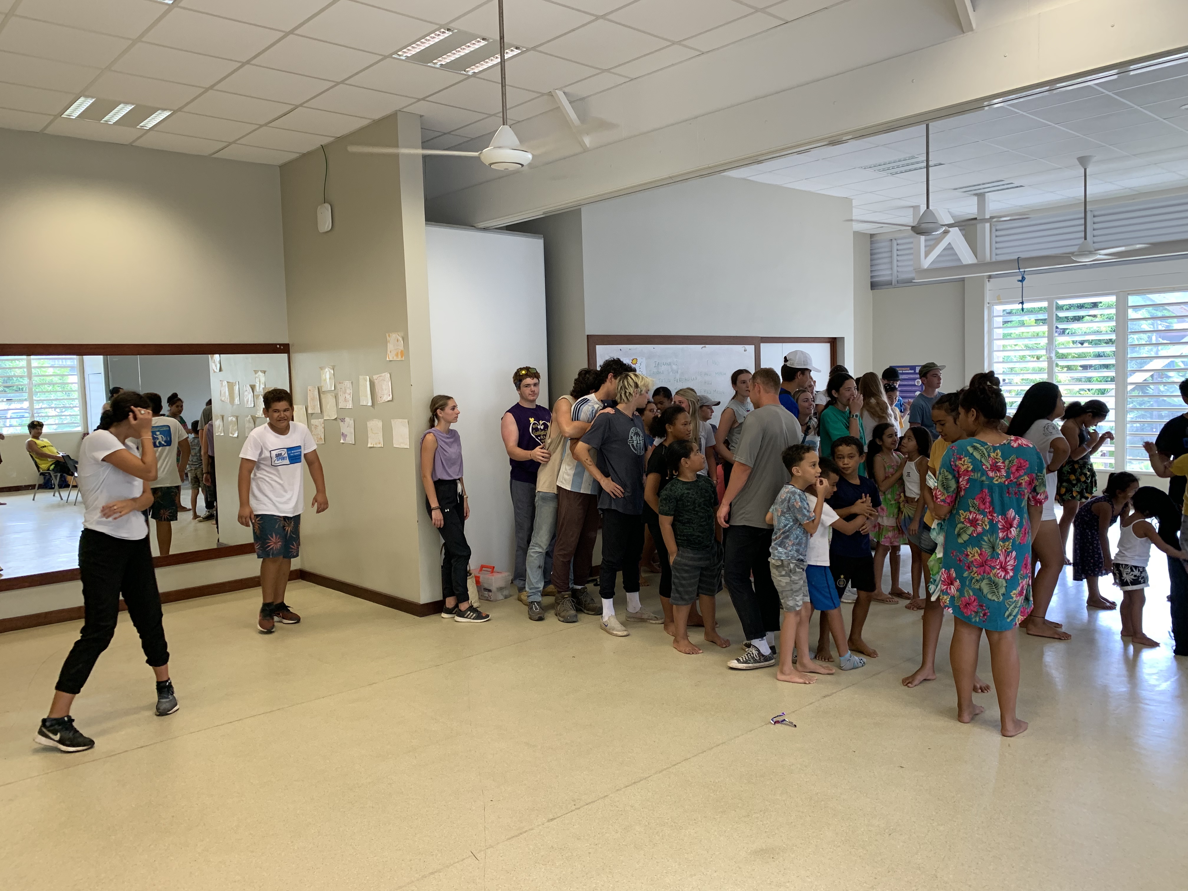 2022 Tahiti Taravao HXP - Day 15 (Epic Morning Devotional, Volunteering at Youth Center, Working at Community Garden on Mountain, Solis, Tiana Sees Her New House, Vaihiria Ward Activity: Coconut Milk, Learning Drums & Tahitian Dances, Making Flower Crowns