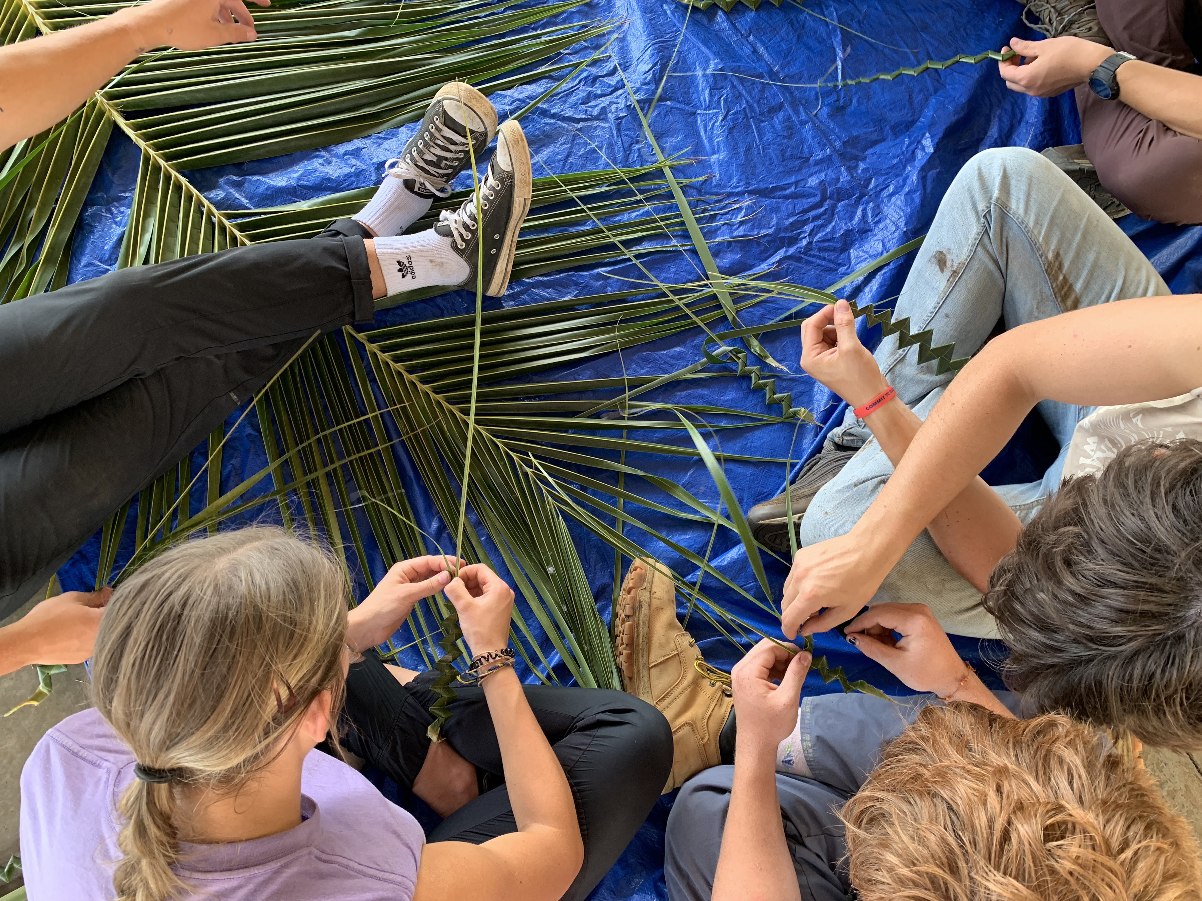 2022 Tahiti Taravao HXP - Day 15 (Epic Morning Devotional, Volunteering at Youth Center, Working at Community Garden on Mountain, Solis, Tiana Sees Her New House, Vaihiria Ward Activity: Coconut Milk, Learning Drums & Tahitian Dances, Making Flower Crowns