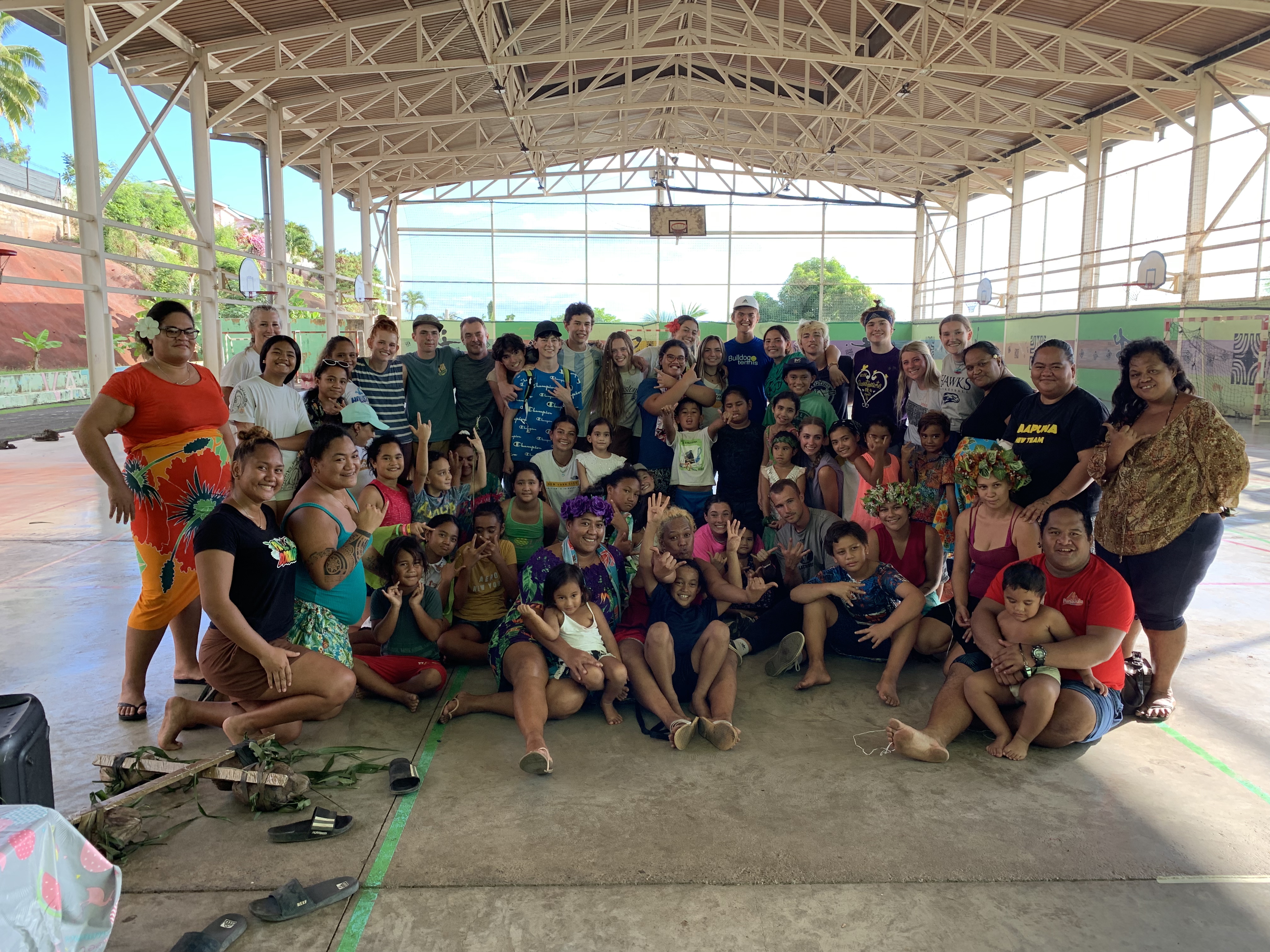 2022 Tahiti Taravao HXP - Day 15 (Epic Morning Devotional, Volunteering at Youth Center, Working at Community Garden on Mountain, Solis, Tiana Sees Her New House, Vaihiria Ward Activity: Coconut Milk, Learning Drums & Tahitian Dances, Making Flower Crowns