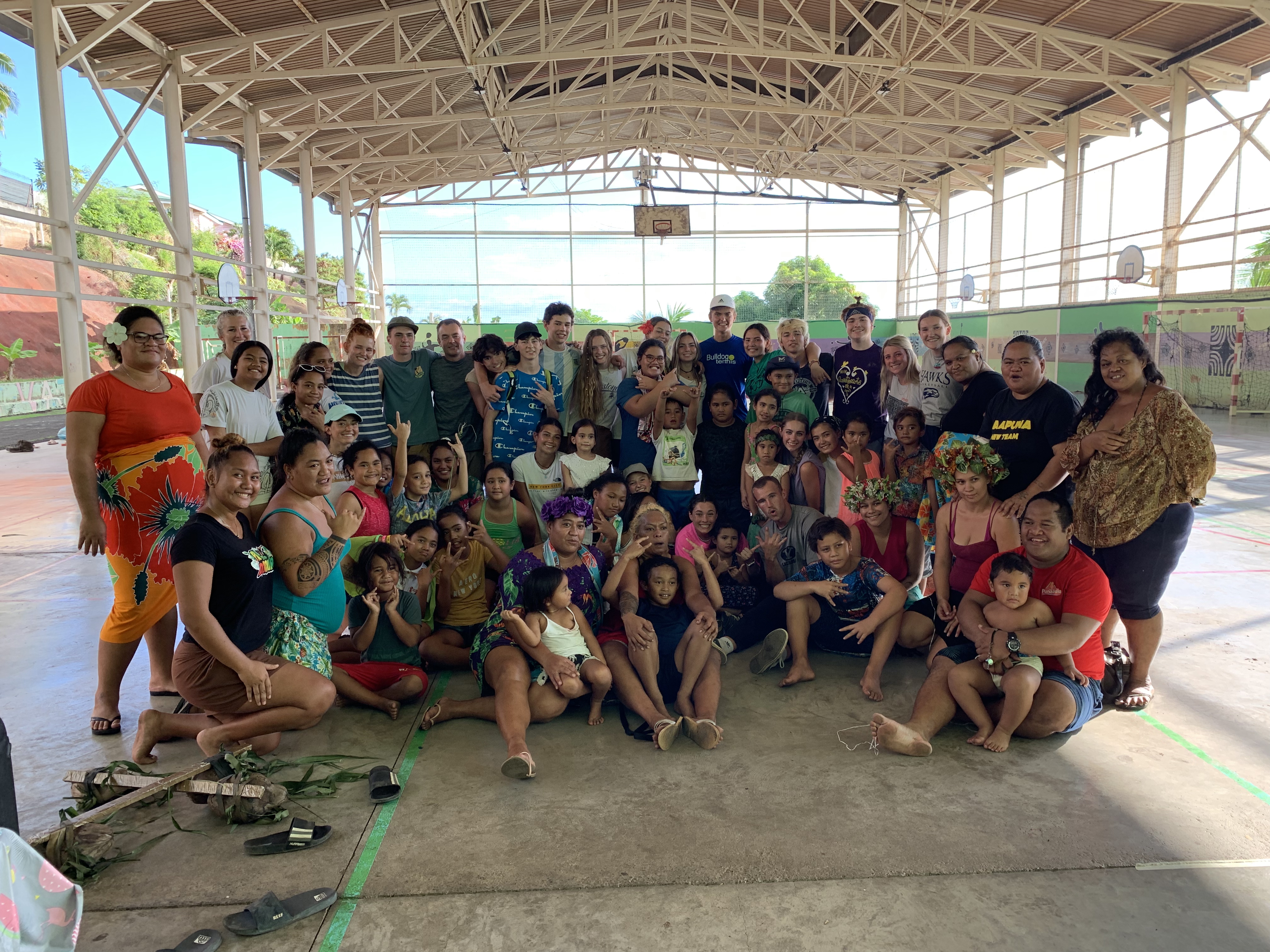 2022 Tahiti Taravao HXP - Day 15 (Epic Morning Devotional, Volunteering at Youth Center, Working at Community Garden on Mountain, Solis, Tiana Sees Her New House, Vaihiria Ward Activity: Coconut Milk, Learning Drums & Tahitian Dances, Making Flower Crowns