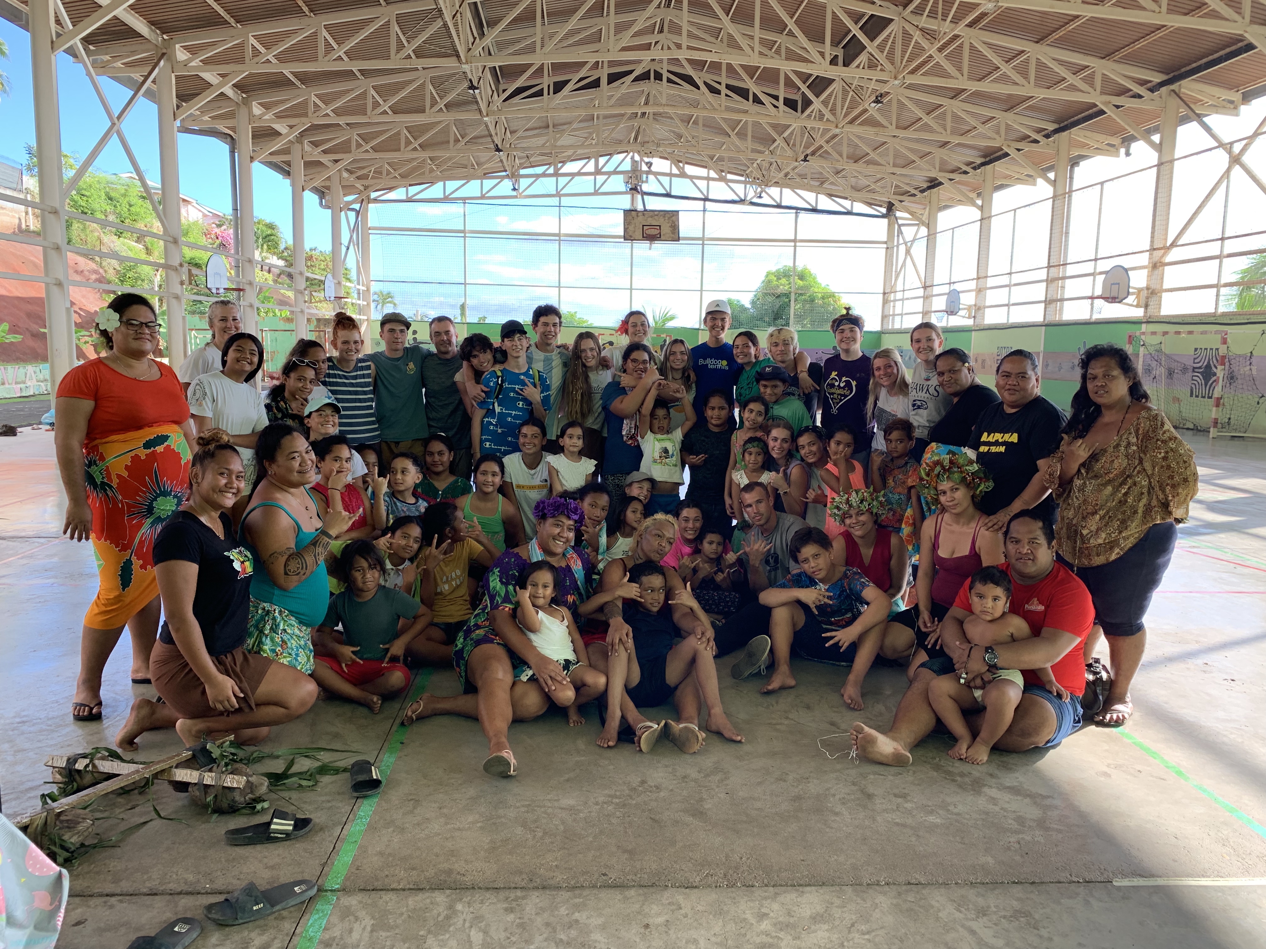 2022 Tahiti Taravao HXP - Day 15 (Epic Morning Devotional, Volunteering at Youth Center, Working at Community Garden on Mountain, Solis, Tiana Sees Her New House, Vaihiria Ward Activity: Coconut Milk, Learning Drums & Tahitian Dances, Making Flower Crowns