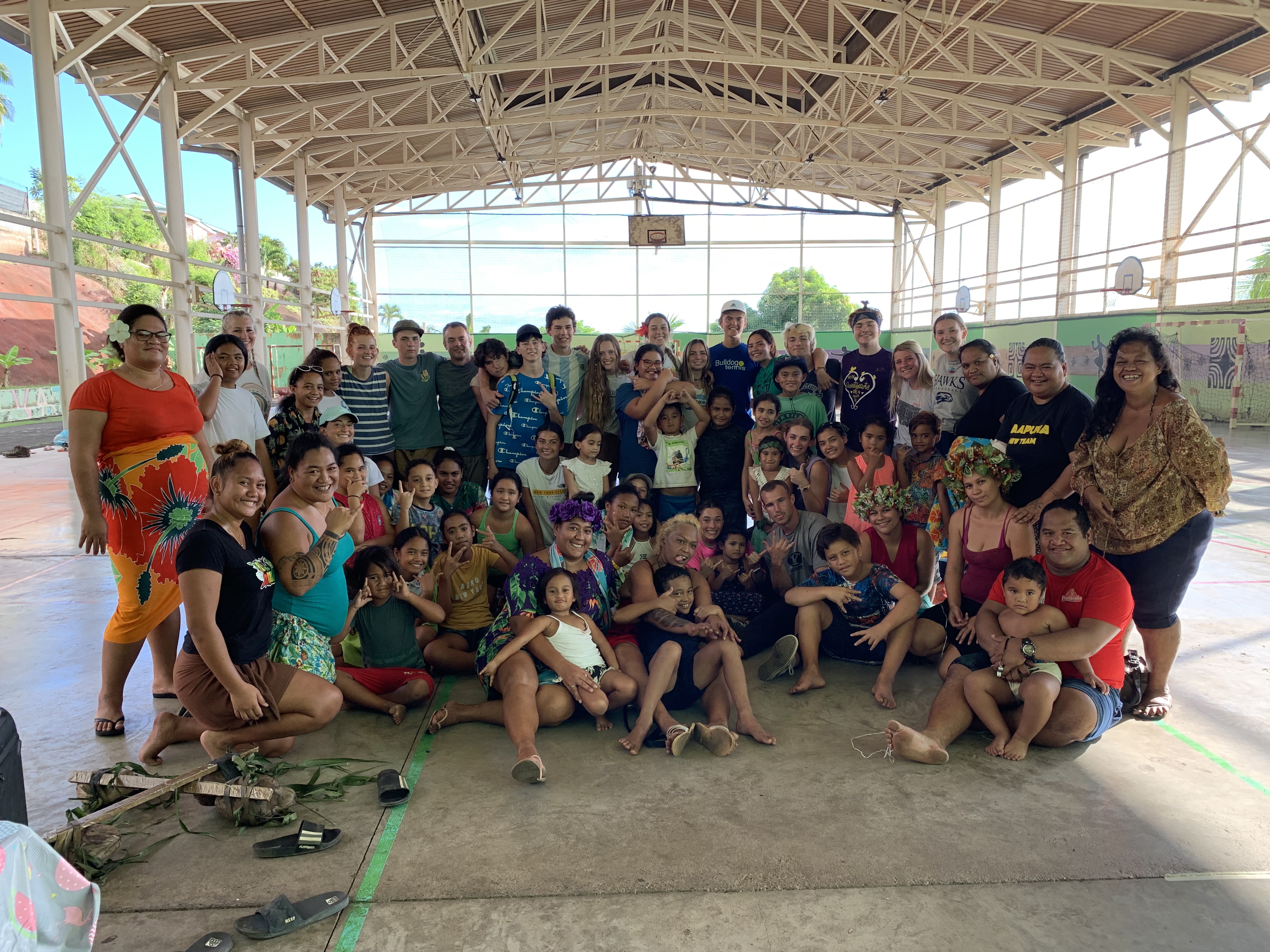 2022 Tahiti Taravao HXP - Day 15 (Epic Morning Devotional, Volunteering at Youth Center, Working at Community Garden on Mountain, Solis, Tiana Sees Her New House, Vaihiria Ward Activity: Coconut Milk, Learning Drums & Tahitian Dances, Making Flower Crowns