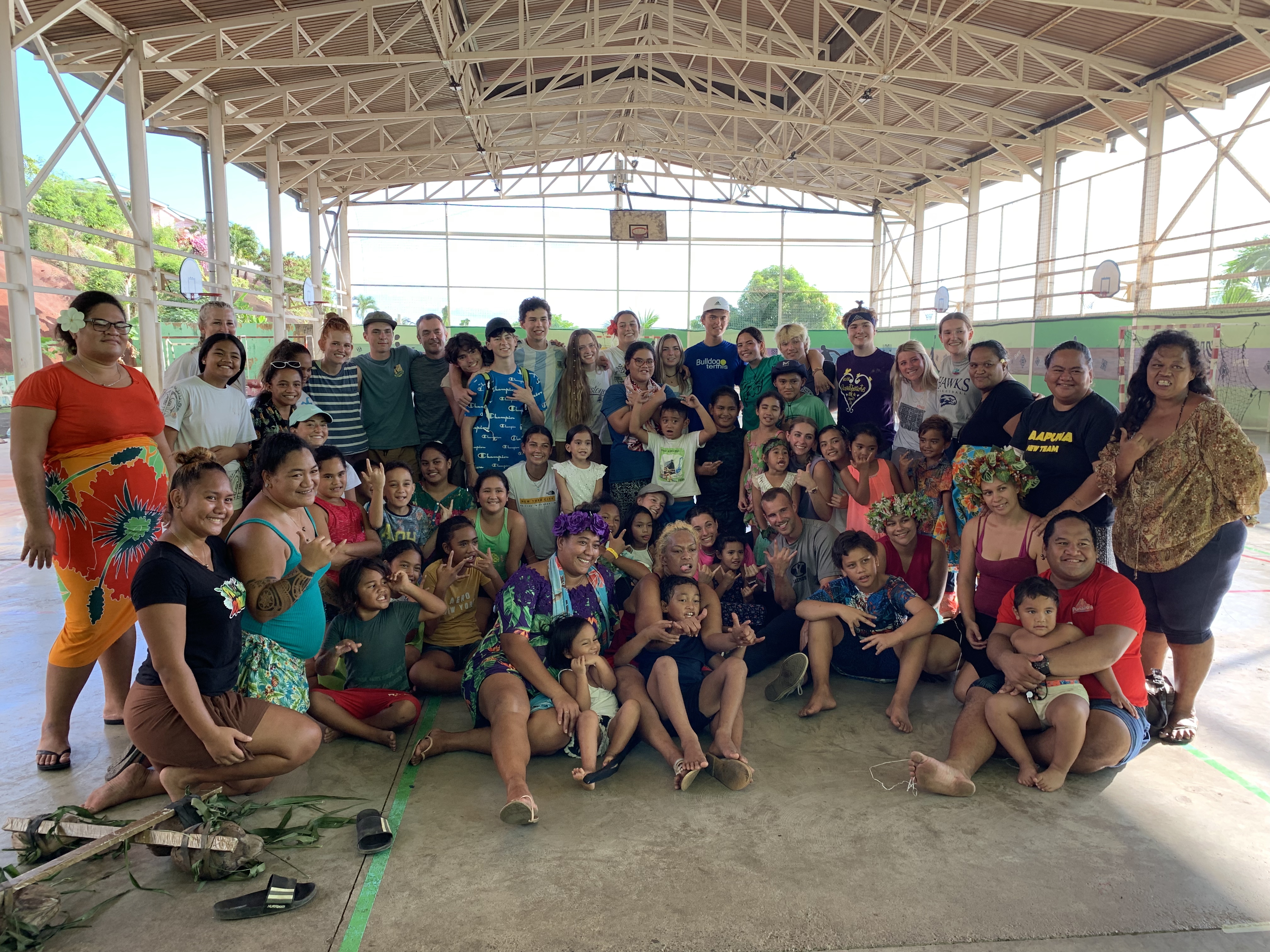 2022 Tahiti Taravao HXP - Day 15 (Epic Morning Devotional, Volunteering at Youth Center, Working at Community Garden on Mountain, Solis, Tiana Sees Her New House, Vaihiria Ward Activity: Coconut Milk, Learning Drums & Tahitian Dances, Making Flower Crowns