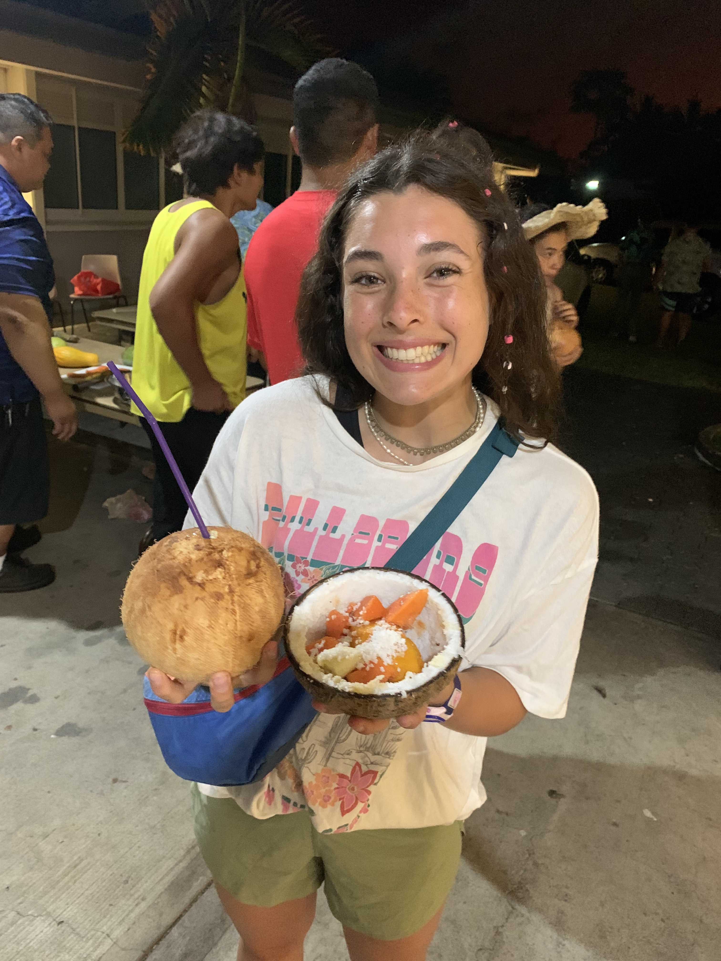 2022 Tahiti Taravao HXP - Day 15 (Epic Morning Devotional, Volunteering at Youth Center, Working at Community Garden on Mountain, Solis, Tiana Sees Her New House, Vaihiria Ward Activity: Coconut Milk, Learning Drums & Tahitian Dances, Making Flower Crowns