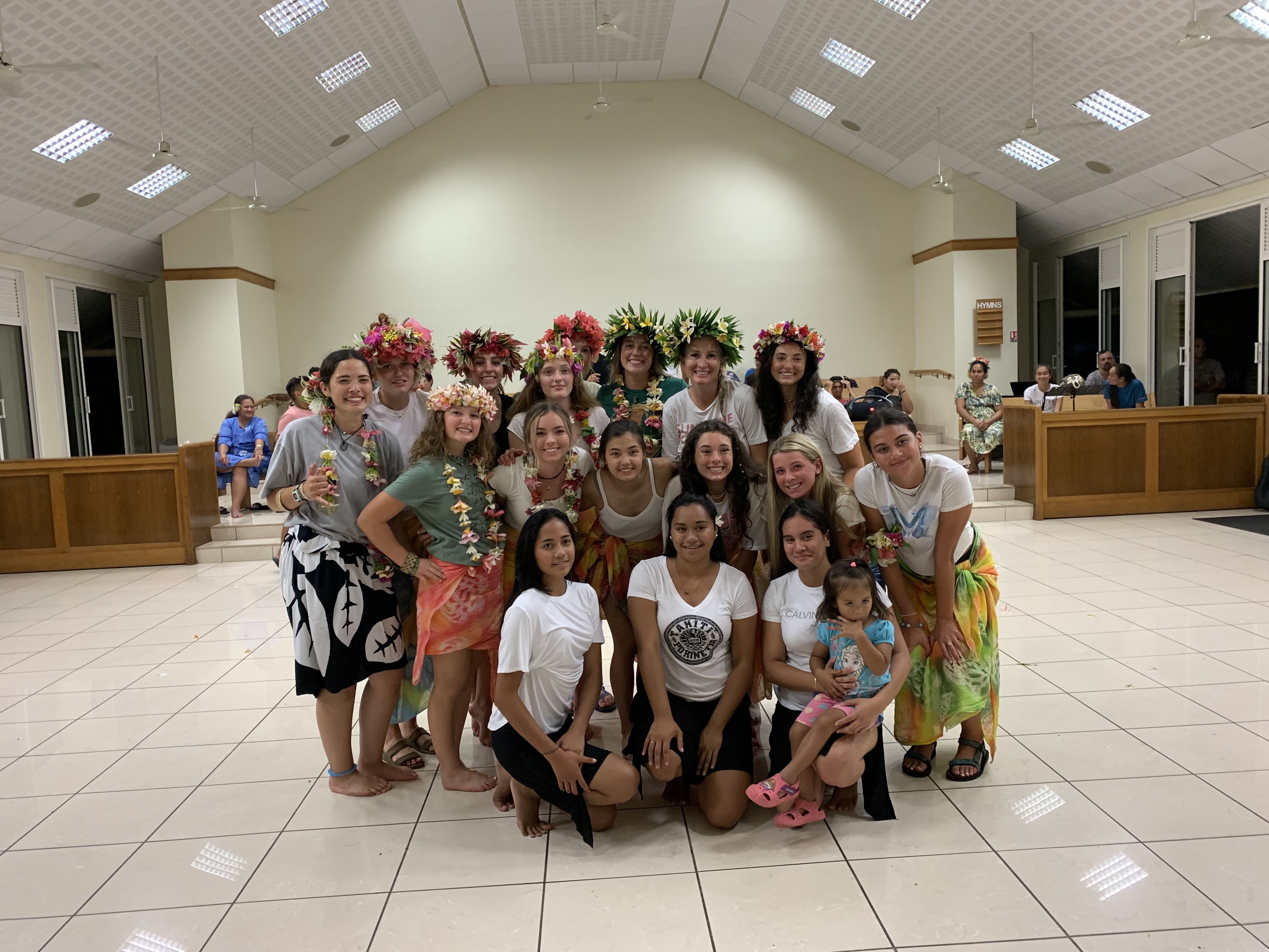 2022 Tahiti Taravao HXP - Day 15 (Epic Morning Devotional, Volunteering at Youth Center, Working at Community Garden on Mountain, Solis, Tiana Sees Her New House, Vaihiria Ward Activity: Coconut Milk, Learning Drums & Tahitian Dances, Making Flower Crowns