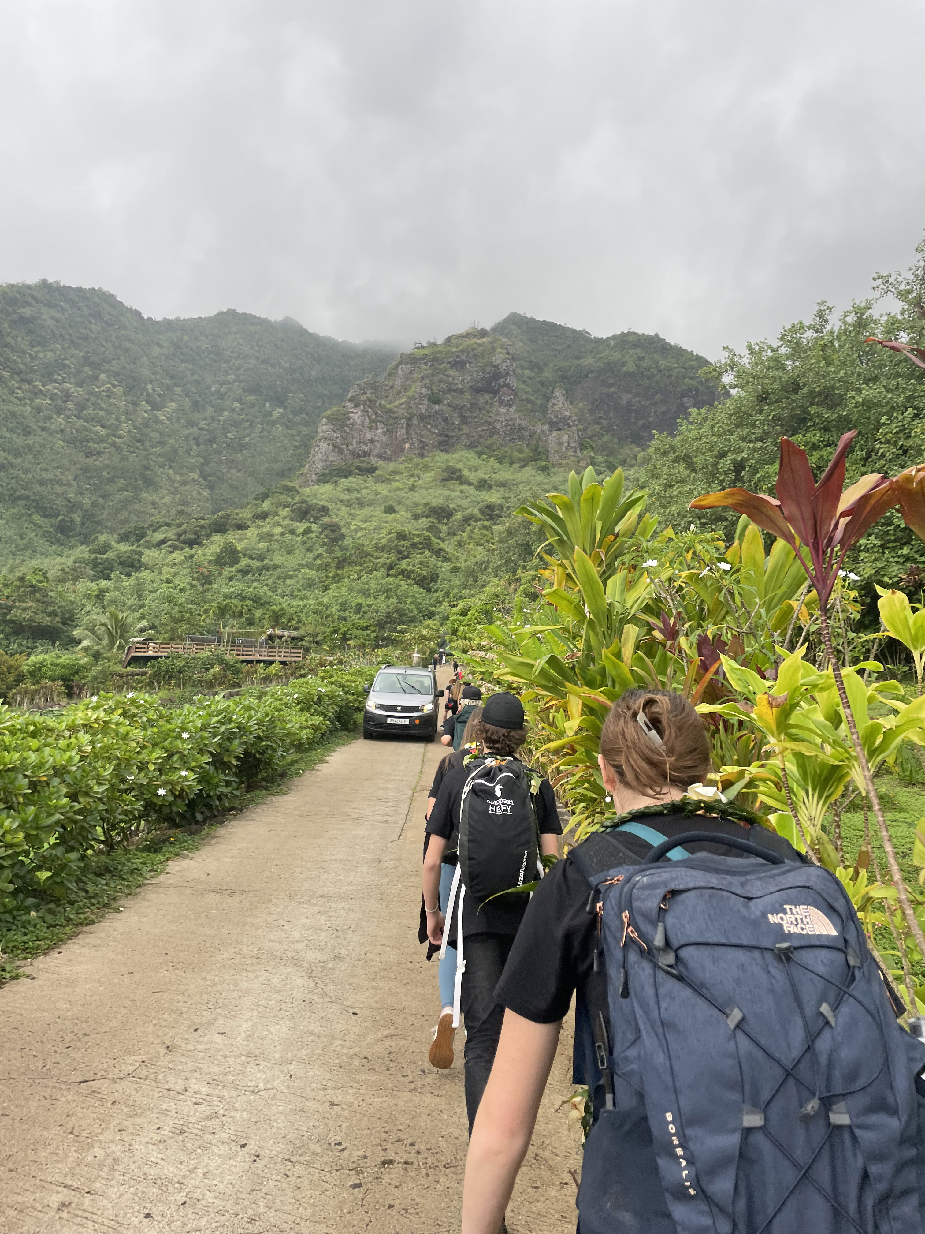 2022 Tahiti Taravao HXP - Day 2 (Arrival in Tahiti!, Narii & Escuela Teach us a Tahitian Dance, Ferry to Mo'orea / Moorea, Hiking, 18 in Small Truck, Va'a Canoes, Crepes)