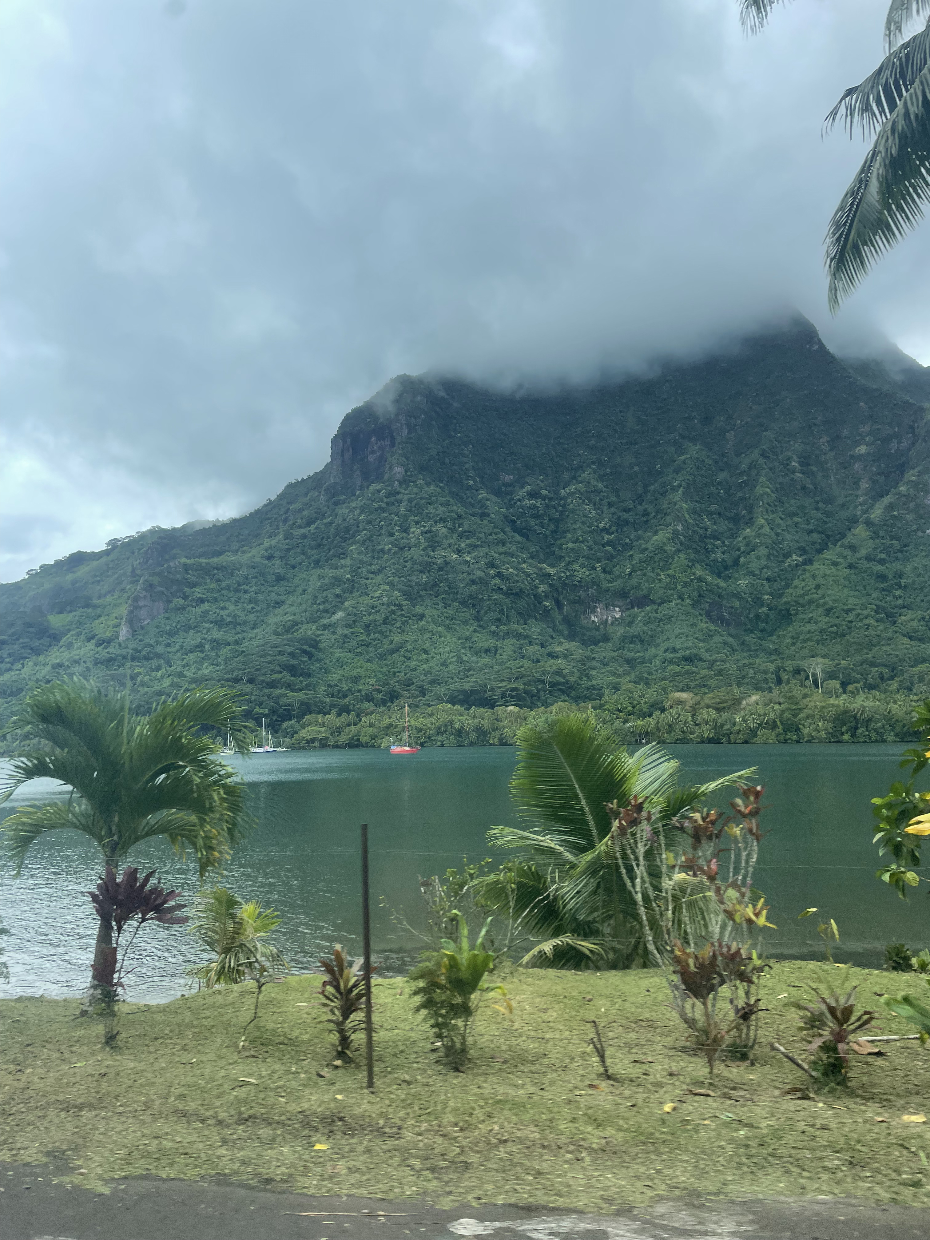 2022 Tahiti Taravao HXP - Day 2 (Arrival in Tahiti!, Narii & Escuela Teach us a Tahitian Dance, Ferry to Mo'orea / Moorea, Hiking, 18 in Small Truck, Va'a Canoes, Crepes)