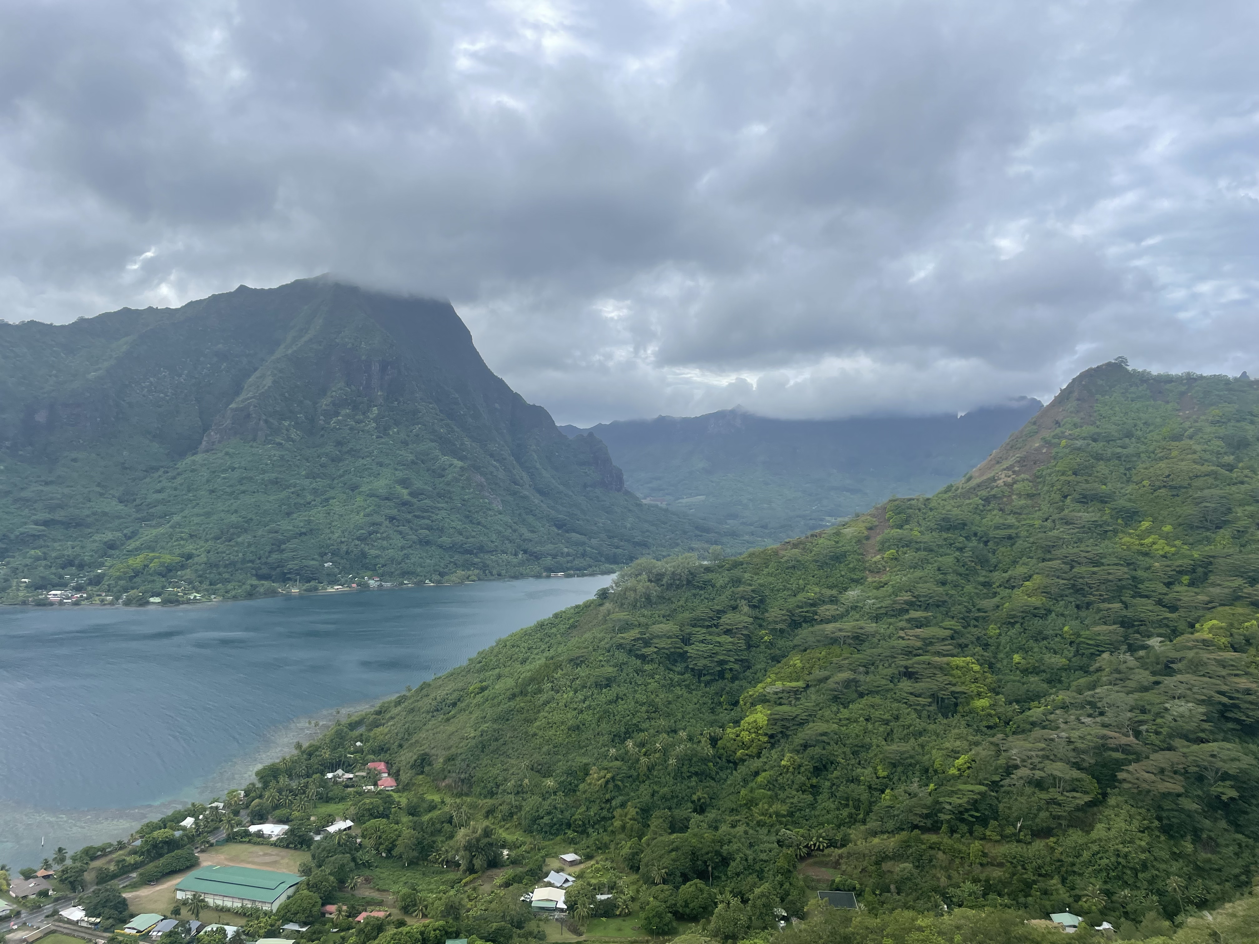 2022 Tahiti Taravao HXP - Day 3 (Devotional, Moorea Jeep Safari, Magic Mountain Overlook, Jam Tasting, Belvedere Lookout, Marae-o-Mahine, Touching Sacred Eels, Fresh Pineapple & Coconut, Making Headbands, Beach Games, Tahitian Dance & Fire Show)