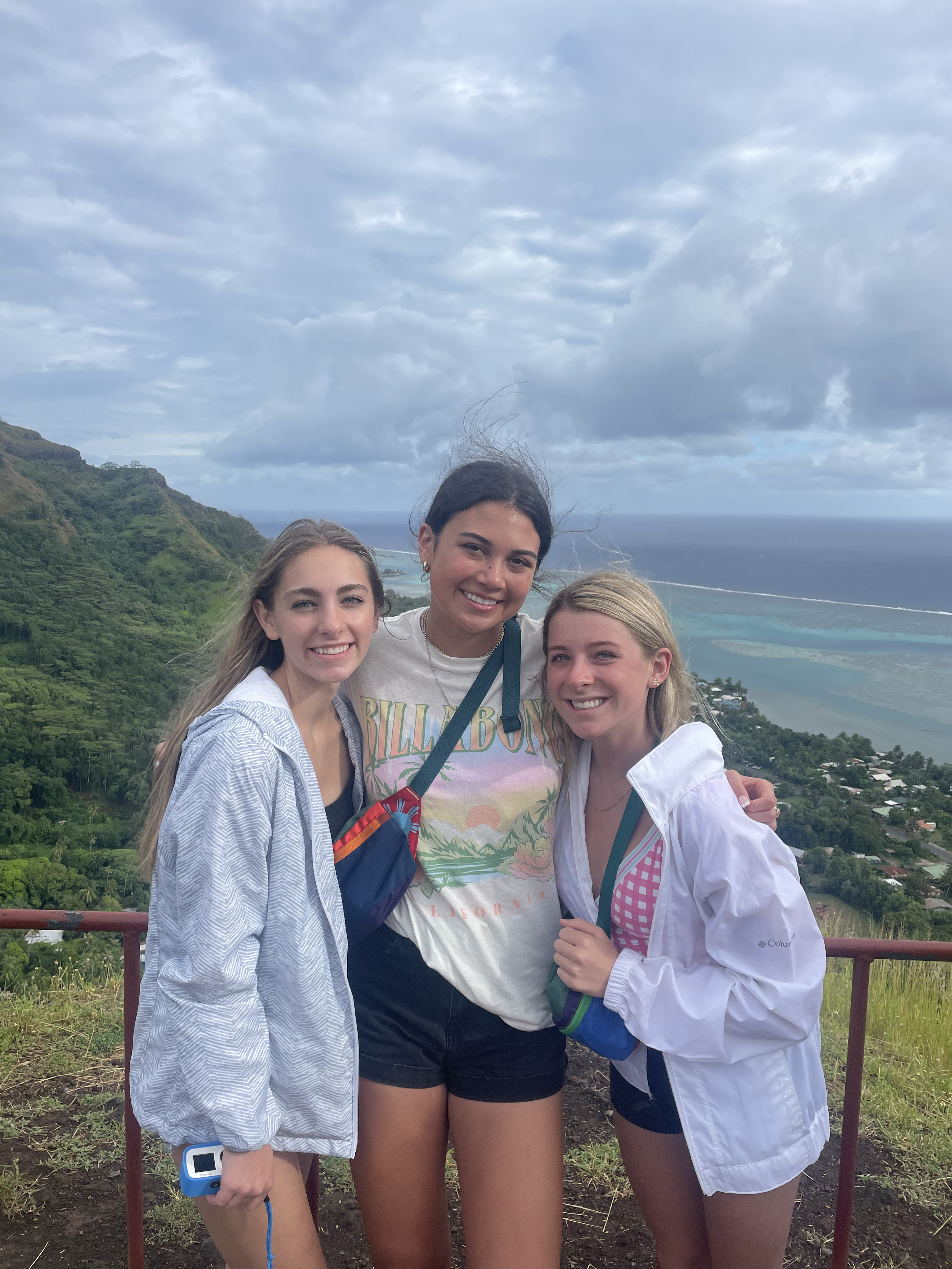 2022 Tahiti Taravao HXP - Day 3 (Devotional, Moorea Jeep Safari, Magic Mountain Overlook, Jam Tasting, Belvedere Lookout, Marae-o-Mahine, Touching Sacred Eels, Fresh Pineapple & Coconut, Making Headbands, Beach Games, Tahitian Dance & Fire Show)