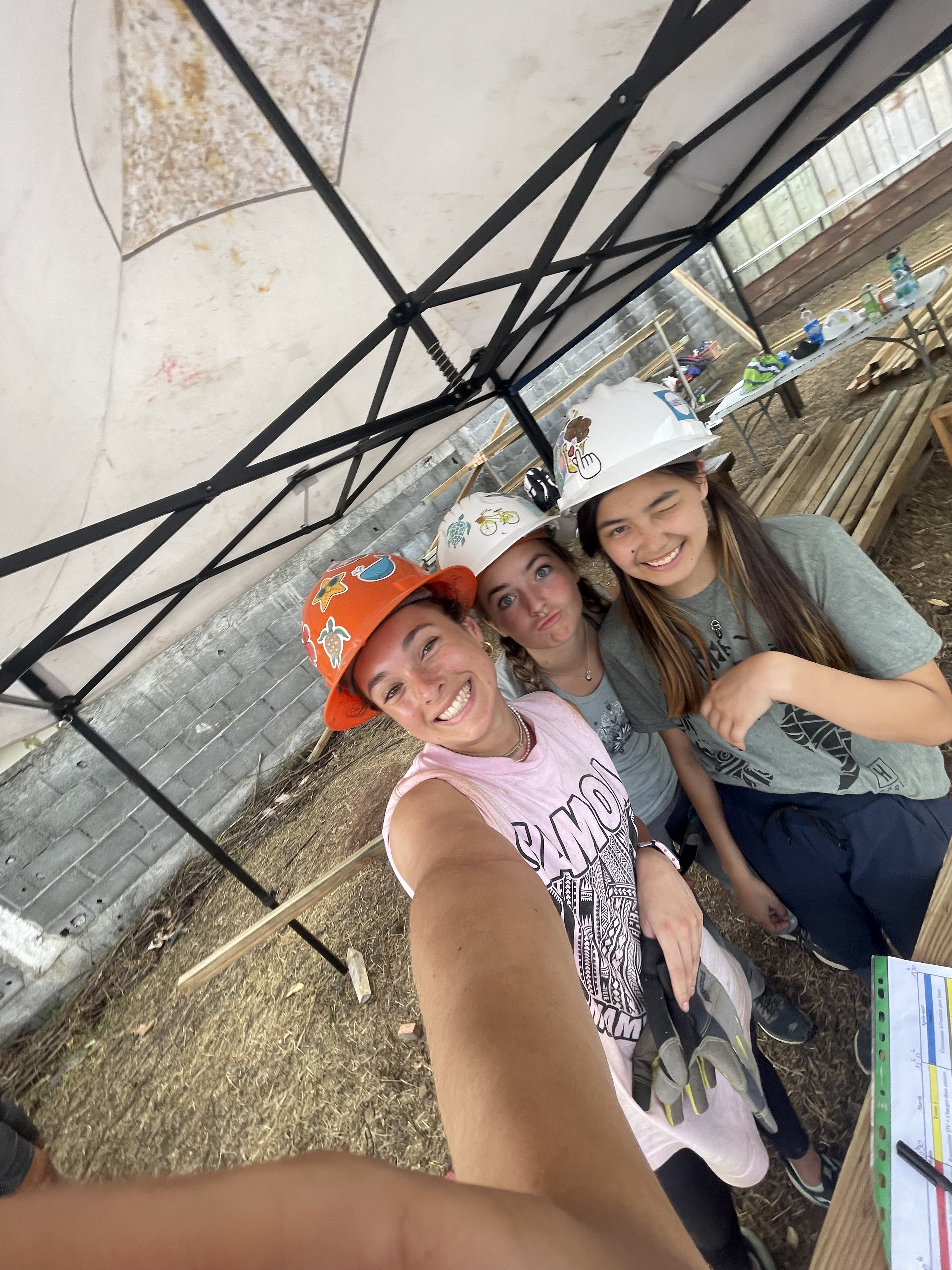 2022 Tahiti Taravao HXP - Day 7 (Tahitian Treats: Tim Tam, Happy Hippos, Hello Panda, Twix Top, Choco Prince, Building Walls & Mixing Cement By Hand, Chef Billy's Ketchup Egg Sandwiches, Making Flower Heis on the Beach, Swimming in the Reef)