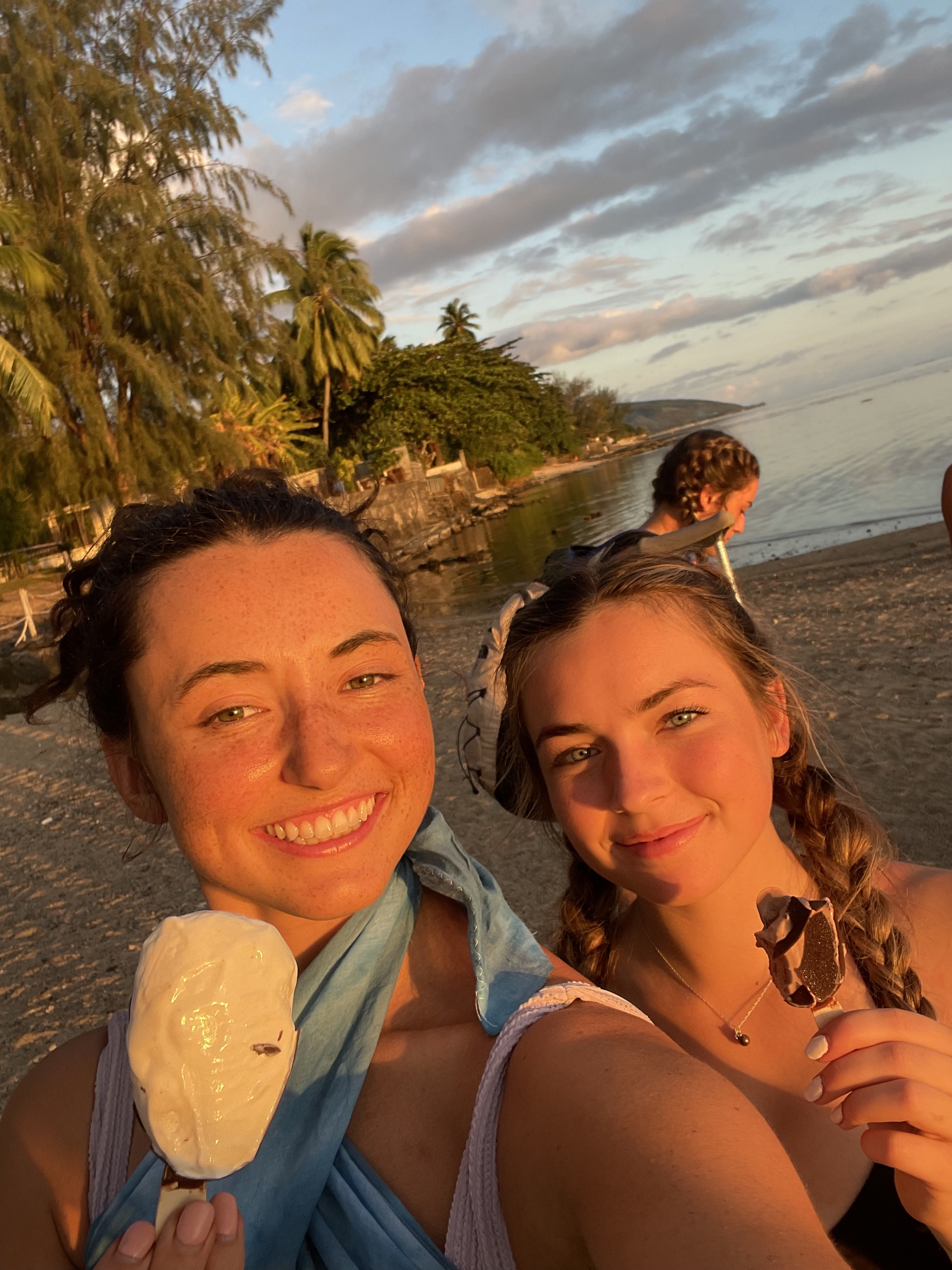 2022 Tahiti Taravao HXP - Day 9 (Pouring the Foundation, Playing with Poisonous Centipedes, Spray Painting Each Other, Digging a Bottomless Pit, Plage Vaiava (Vayava Beach), Another Epic Sunset, Learning a Tahitian Dance (Te Tiare Tahiti), Stingray)