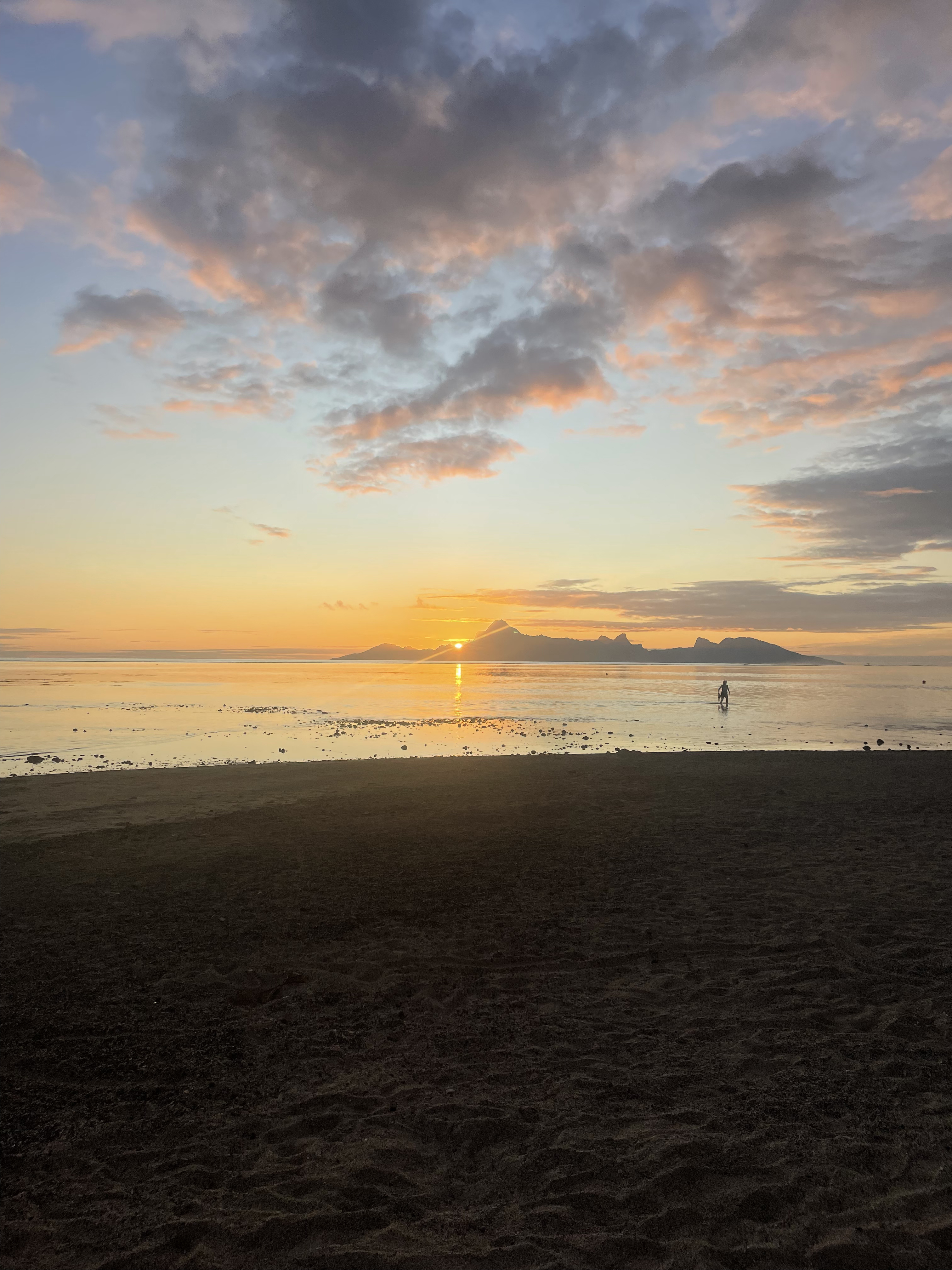 2022 Tahiti Taravao HXP - Day 9 (Pouring the Foundation, Playing with Poisonous Centipedes, Spray Painting Each Other, Digging a Bottomless Pit, Plage Vaiava (Vayava Beach), Another Epic Sunset, Learning a Tahitian Dance (Te Tiare Tahiti), Stingray)