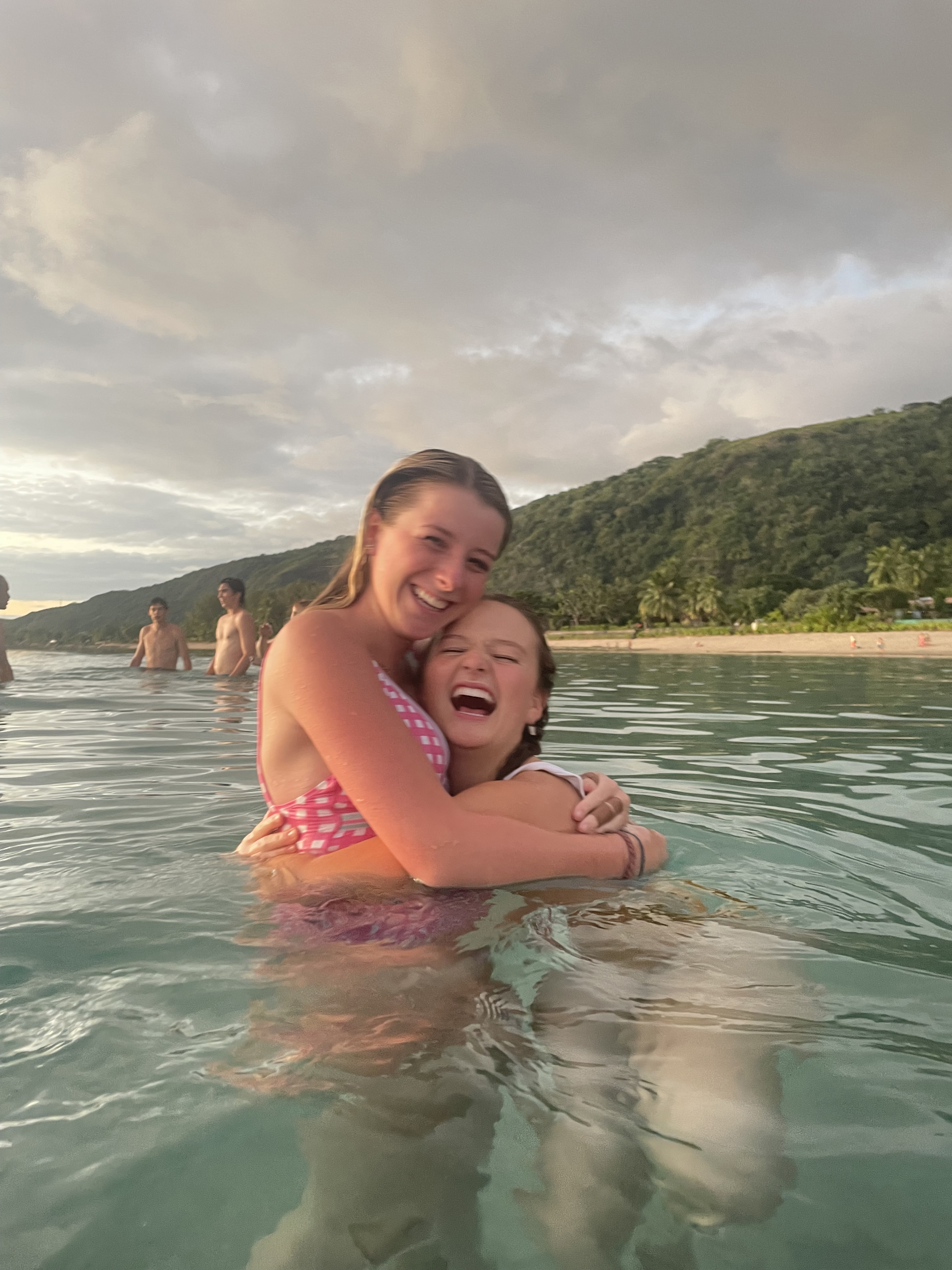 2022 Tahiti Taravao HXP - Day 9 (Pouring the Foundation, Playing with Poisonous Centipedes, Spray Painting Each Other, Digging a Bottomless Pit, Plage Vaiava (Vayava Beach), Another Epic Sunset, Learning a Tahitian Dance (Te Tiare Tahiti), Stingray)