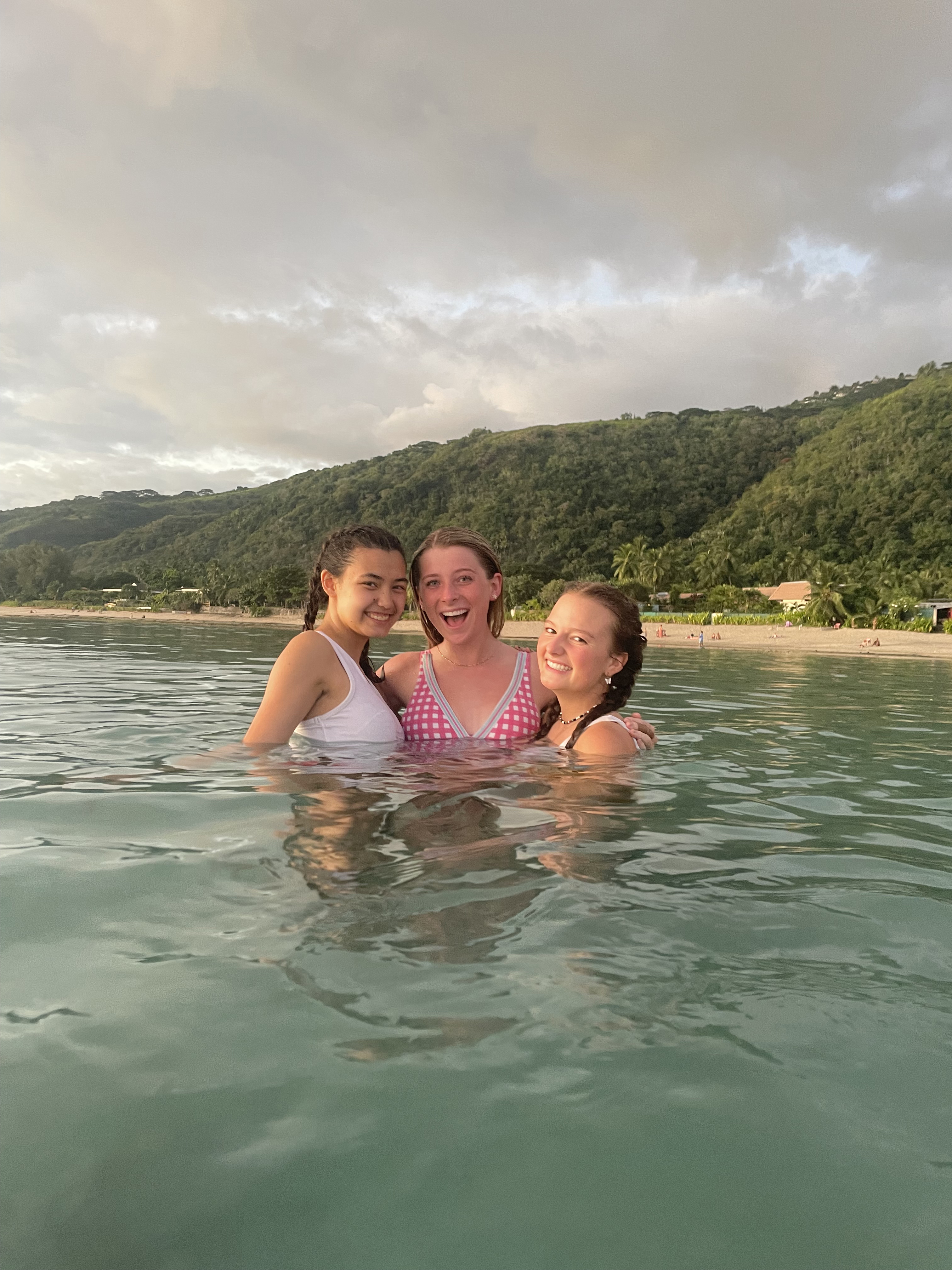 2022 Tahiti Taravao HXP - Day 9 (Pouring the Foundation, Playing with Poisonous Centipedes, Spray Painting Each Other, Digging a Bottomless Pit, Plage Vaiava (Vayava Beach), Another Epic Sunset, Learning a Tahitian Dance (Te Tiare Tahiti), Stingray)