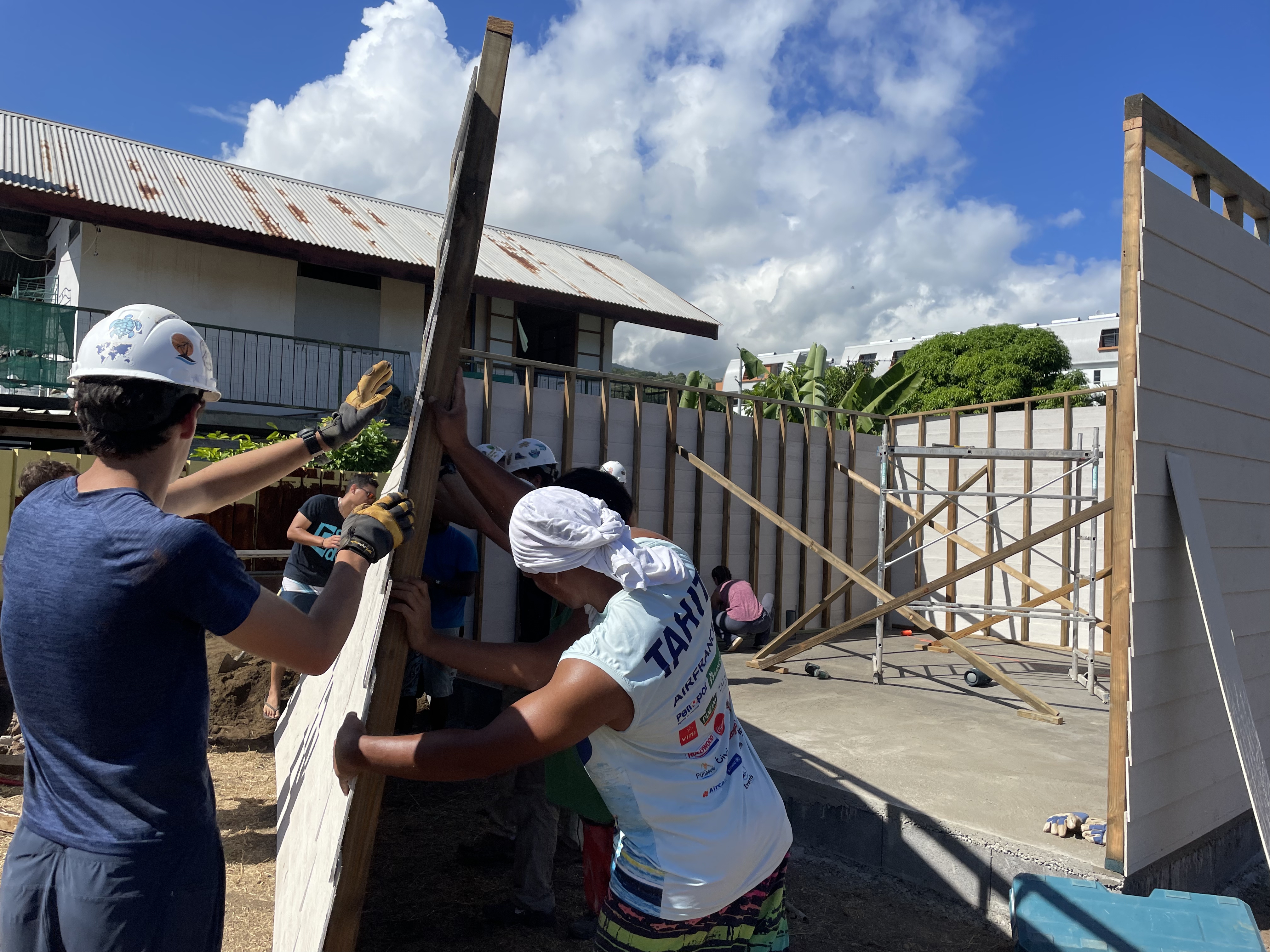 2022 Tahiti Taravao HXP - Day 10 (Banana Nutella Baguette Breakfast, Raising the Walls, Deeper Bottomless Pits for the Septic Tanks, Driver John, Wilson, Catching Crabs, Haka with ❤ Bishop Taylor ❤ & Papara Ward, Traditional Tahitian Dances)