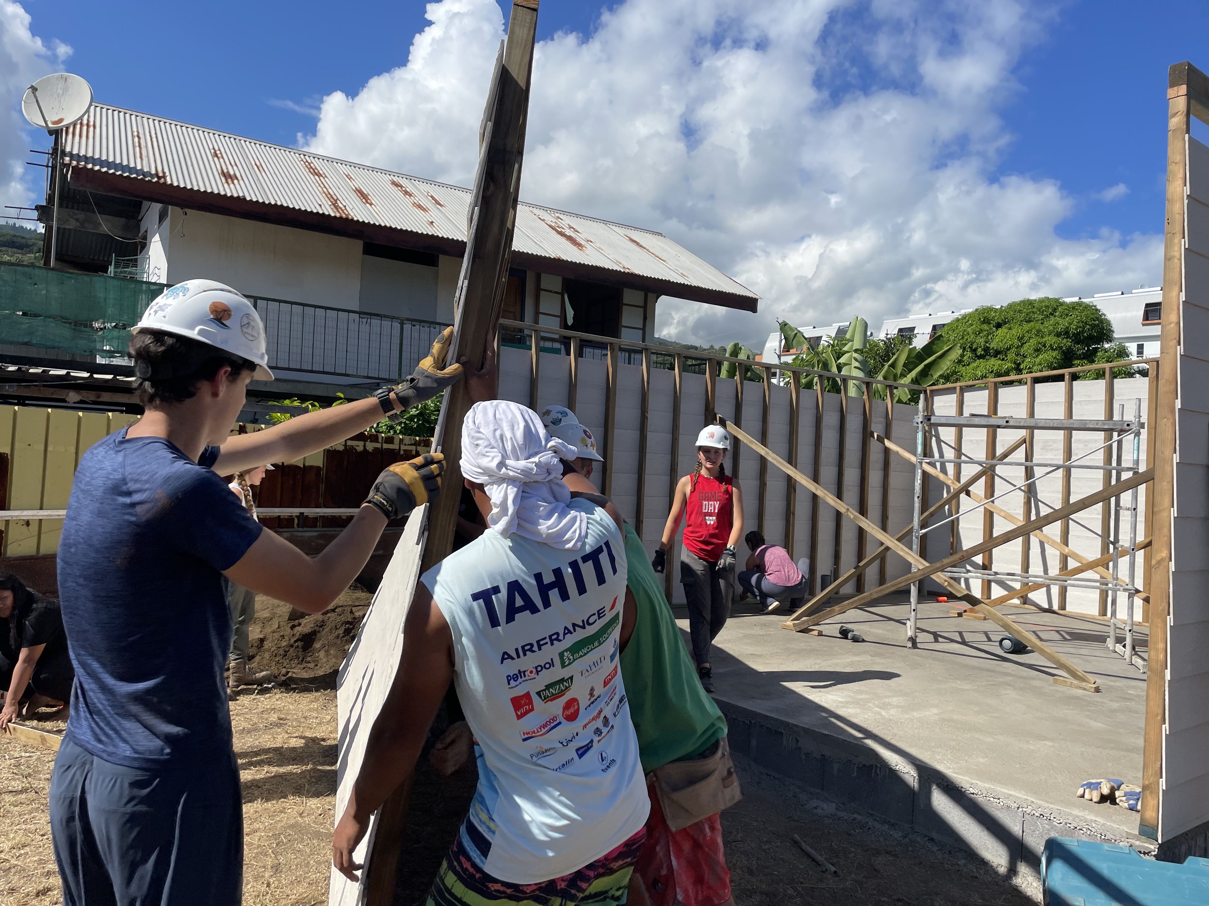 2022 Tahiti Taravao HXP - Day 10 (Banana Nutella Baguette Breakfast, Raising the Walls, Deeper Bottomless Pits for the Septic Tanks, Driver John, Wilson, Catching Crabs, Haka with ❤ Bishop Taylor ❤ & Papara Ward, Traditional Tahitian Dances)