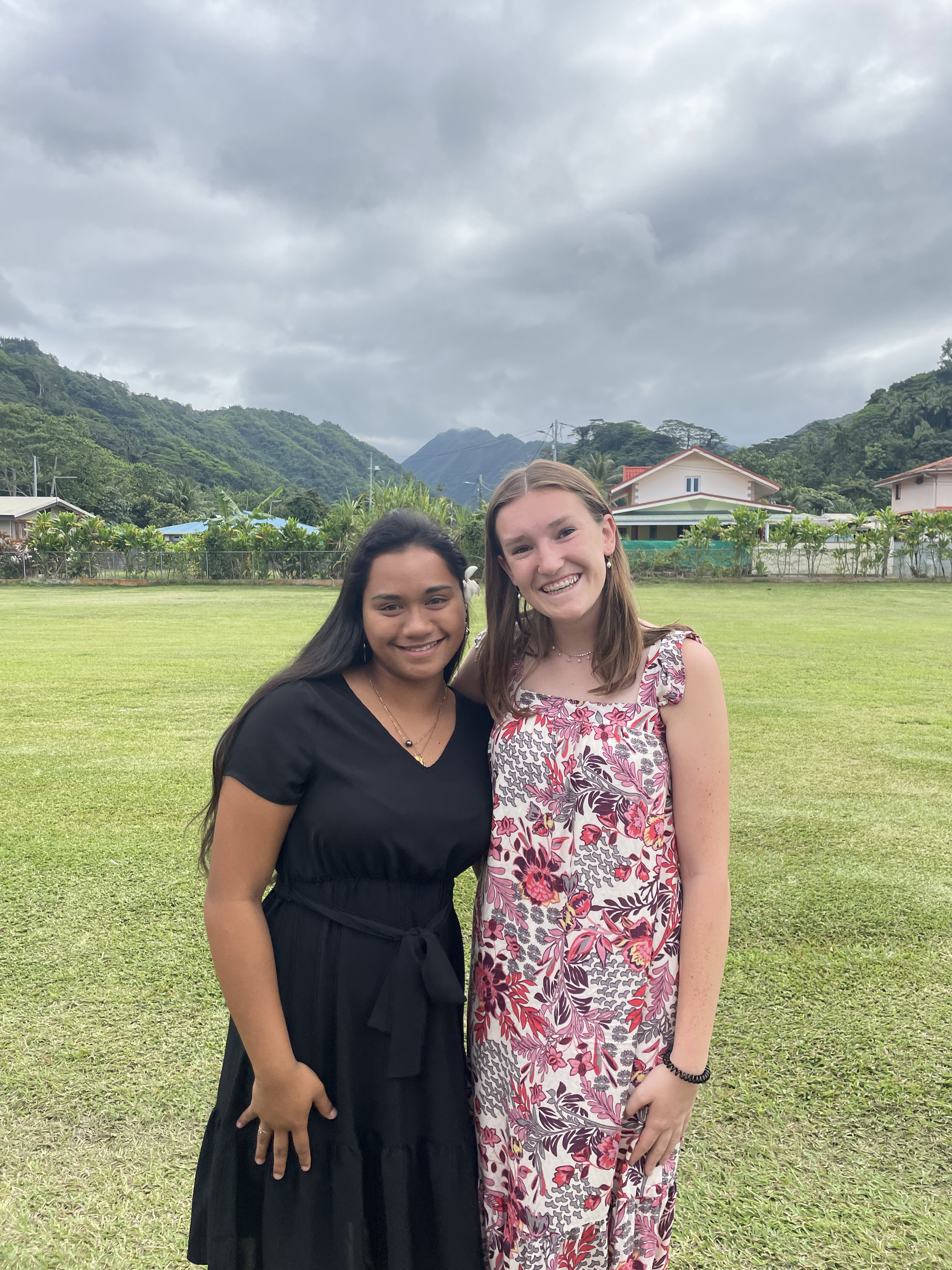 2022 Tahiti Taravao HXP - Day 12 (Church with Vaihiria Ward, Water Gardens Vaipahi Waterfall & Hike, Sacred Eels, Turtles, Haircut, Activity with Vaihiria Ward Youth, Averie's Birthday, Letters Home)