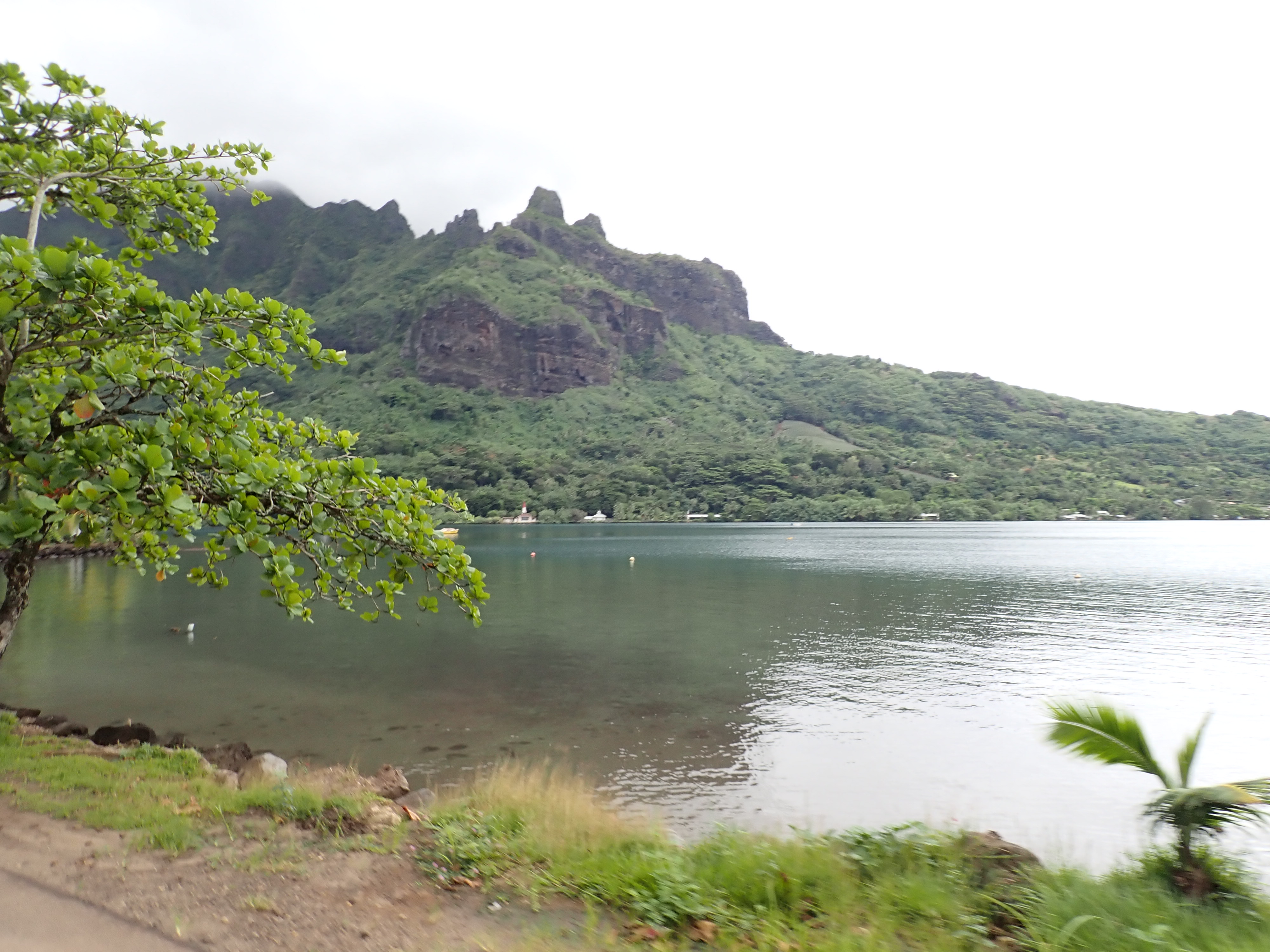 2022 Tahiti Taravao HXP - Day 2 (Arrival in Tahiti!, Narii & Escuela Teach us a Tahitian Dance, Ferry to Mo'orea / Moorea, Hiking, 18 in Small Truck, Va'a Canoes, Crepes)