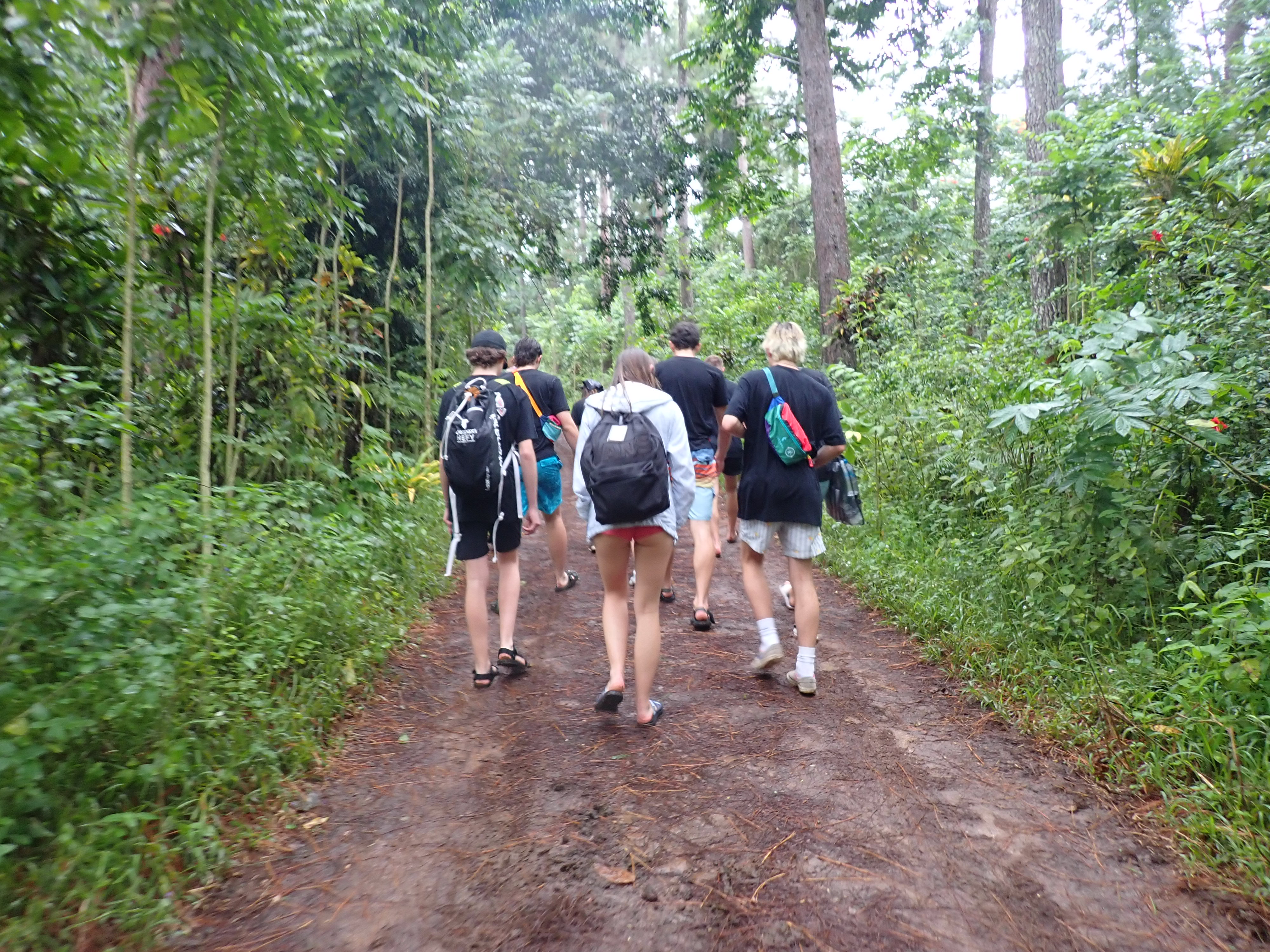 2022 Tahiti Taravao HXP - Day 2 (Arrival in Tahiti!, Narii & Escuela Teach us a Tahitian Dance, Ferry to Mo'orea / Moorea, Hiking, 18 in Small Truck, Va'a Canoes, Crepes)