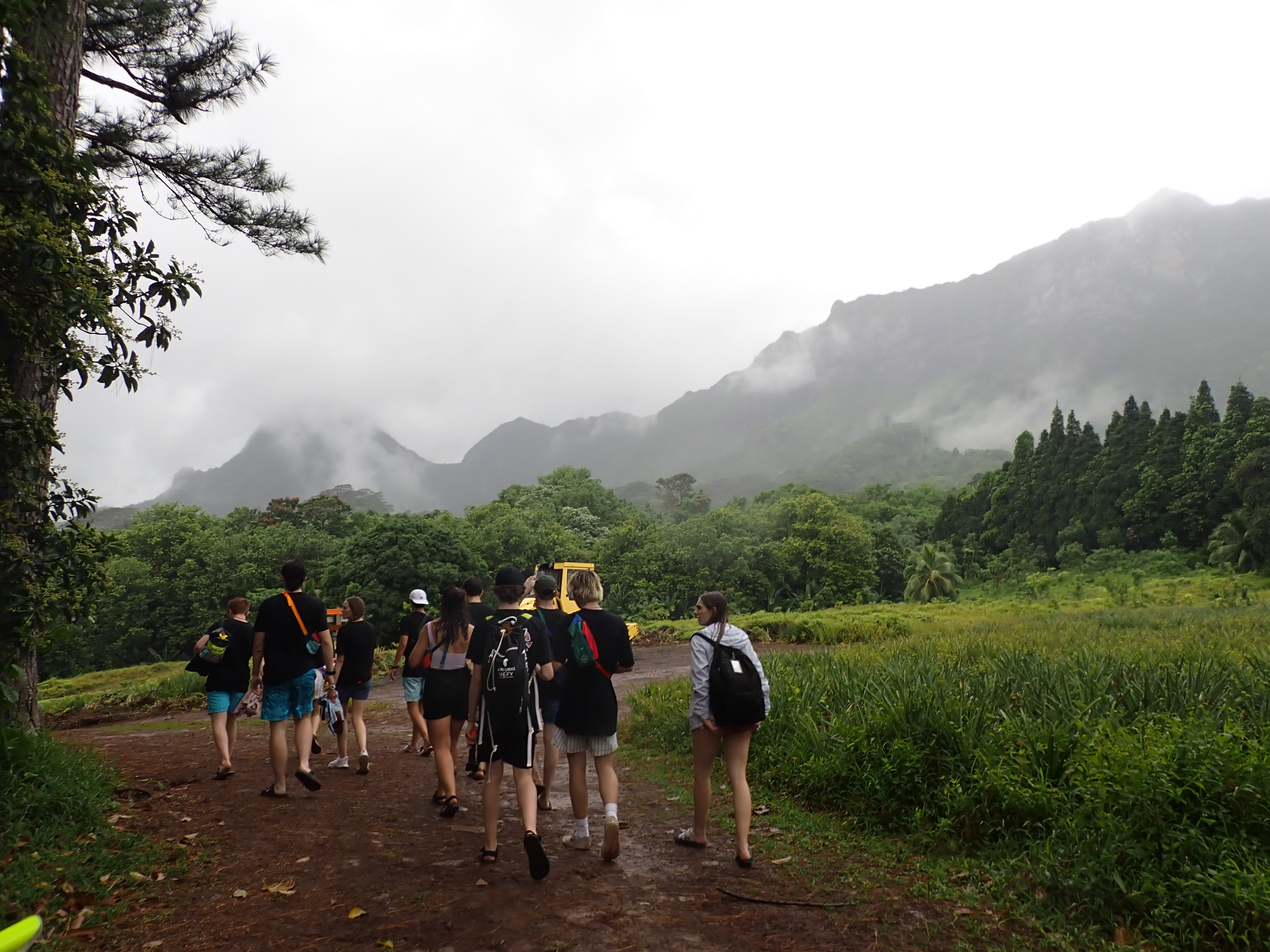 2022 Tahiti Taravao HXP - Day 2 (Arrival in Tahiti!, Narii & Escuela Teach us a Tahitian Dance, Ferry to Mo'orea / Moorea, Hiking, 18 in Small Truck, Va'a Canoes, Crepes)