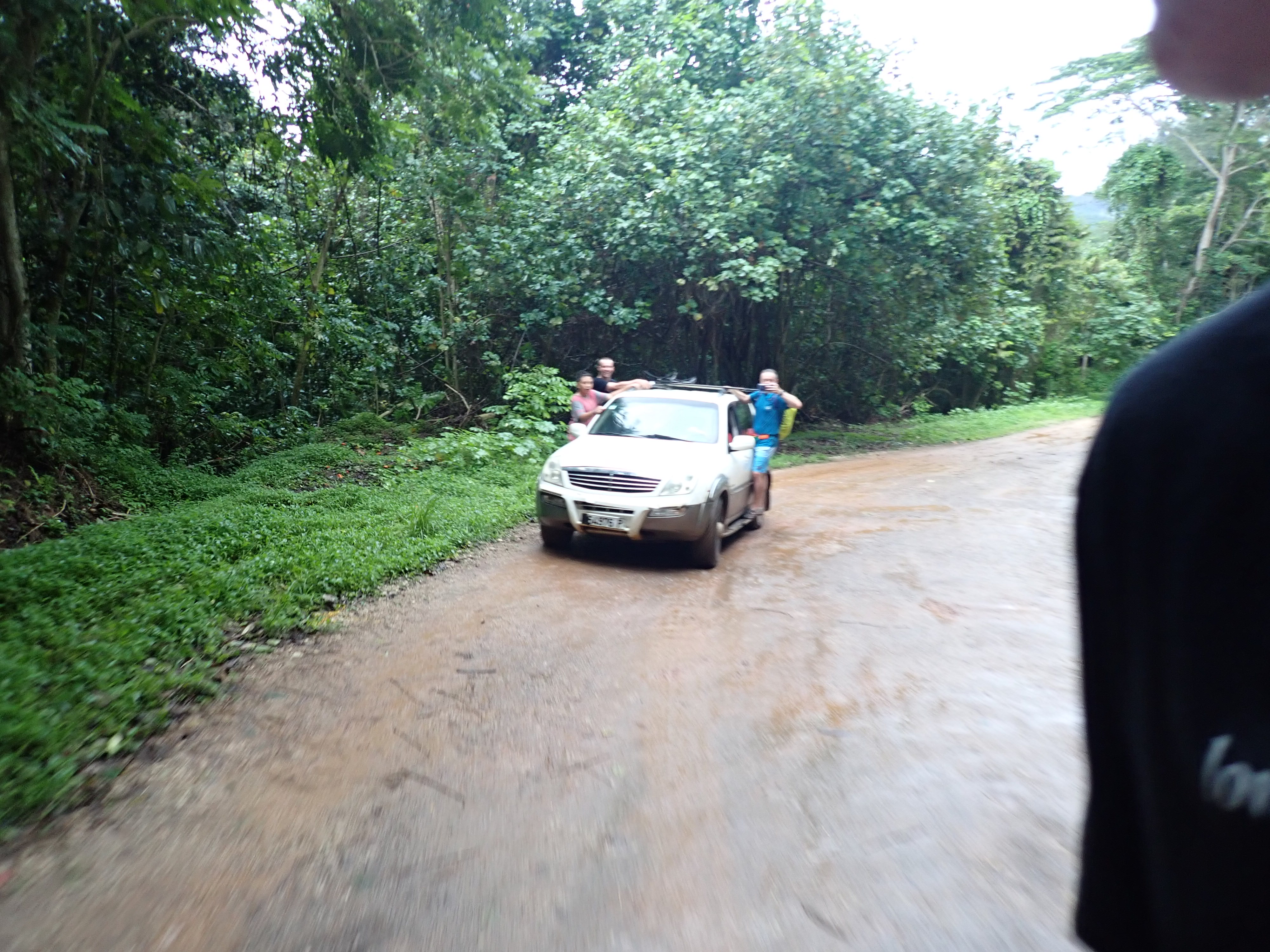 2022 Tahiti Taravao HXP - Day 2 (Arrival in Tahiti!, Narii & Escuela Teach us a Tahitian Dance, Ferry to Mo'orea / Moorea, Hiking, 18 in Small Truck, Va'a Canoes, Crepes)