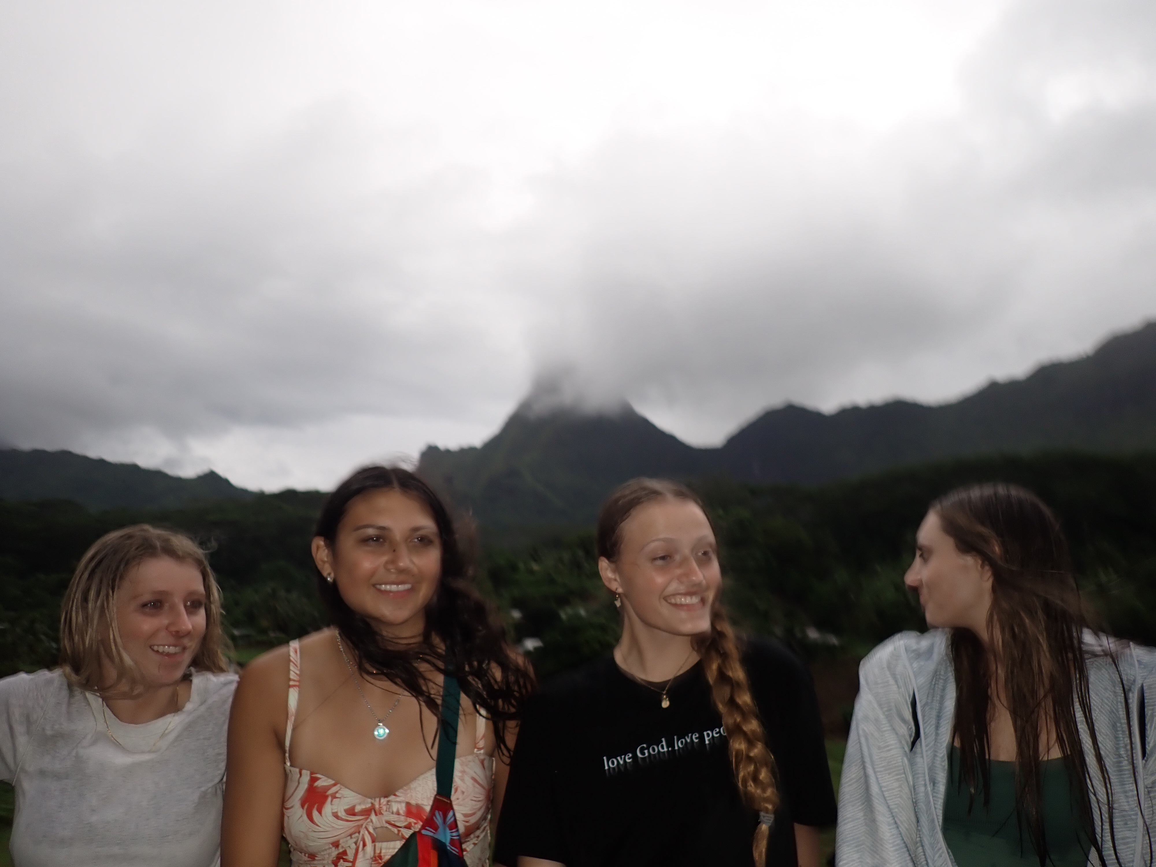 2022 Tahiti Taravao HXP - Day 2 (Arrival in Tahiti!, Narii & Escuela Teach us a Tahitian Dance, Ferry to Mo'orea / Moorea, Hiking, 18 in Small Truck, Va'a Canoes, Crepes)