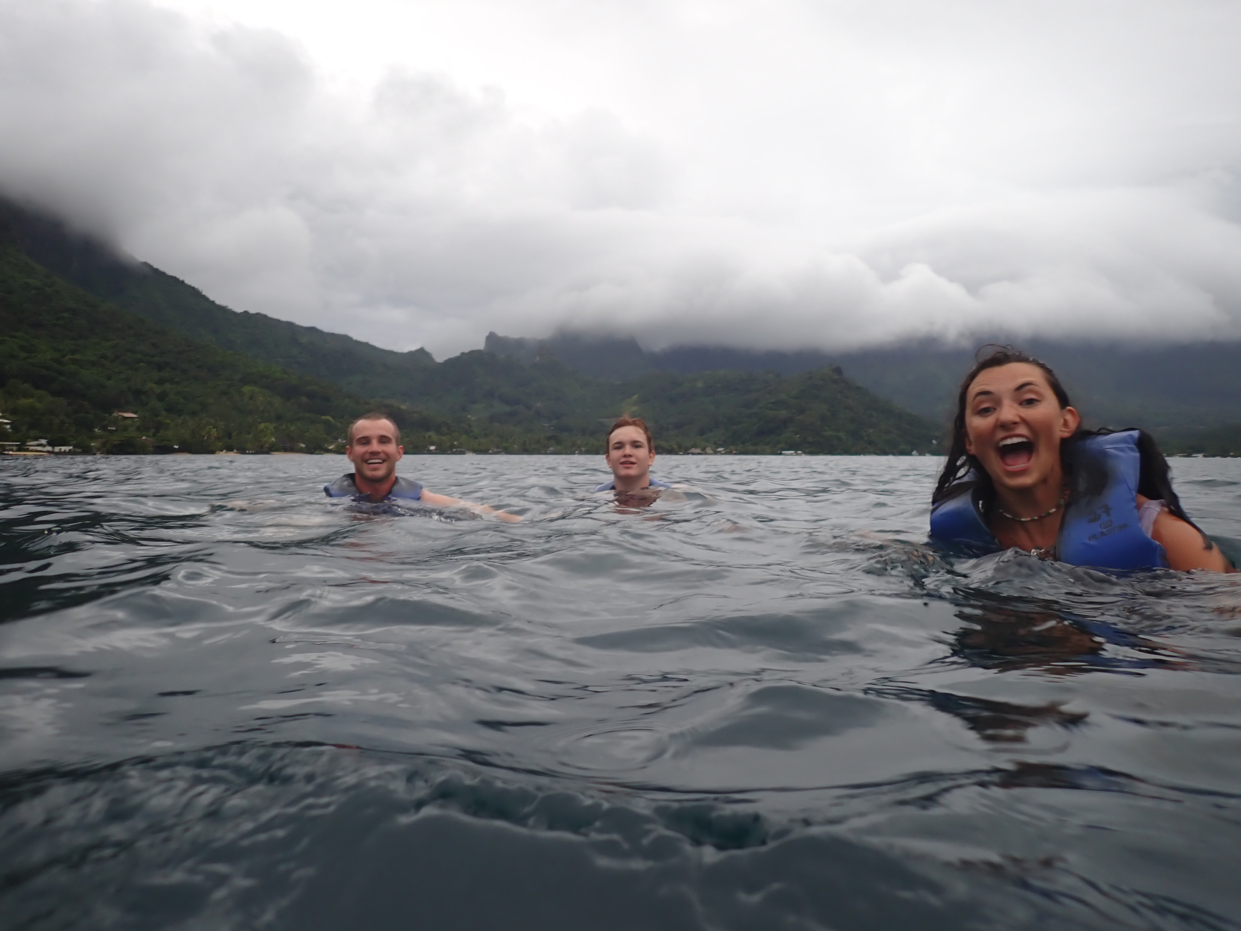 2022 Tahiti Taravao HXP - Day 2 (Arrival in Tahiti!, Narii & Escuela Teach us a Tahitian Dance, Ferry to Mo'orea / Moorea, Hiking, 18 in Small Truck, Va'a Canoes, Crepes)