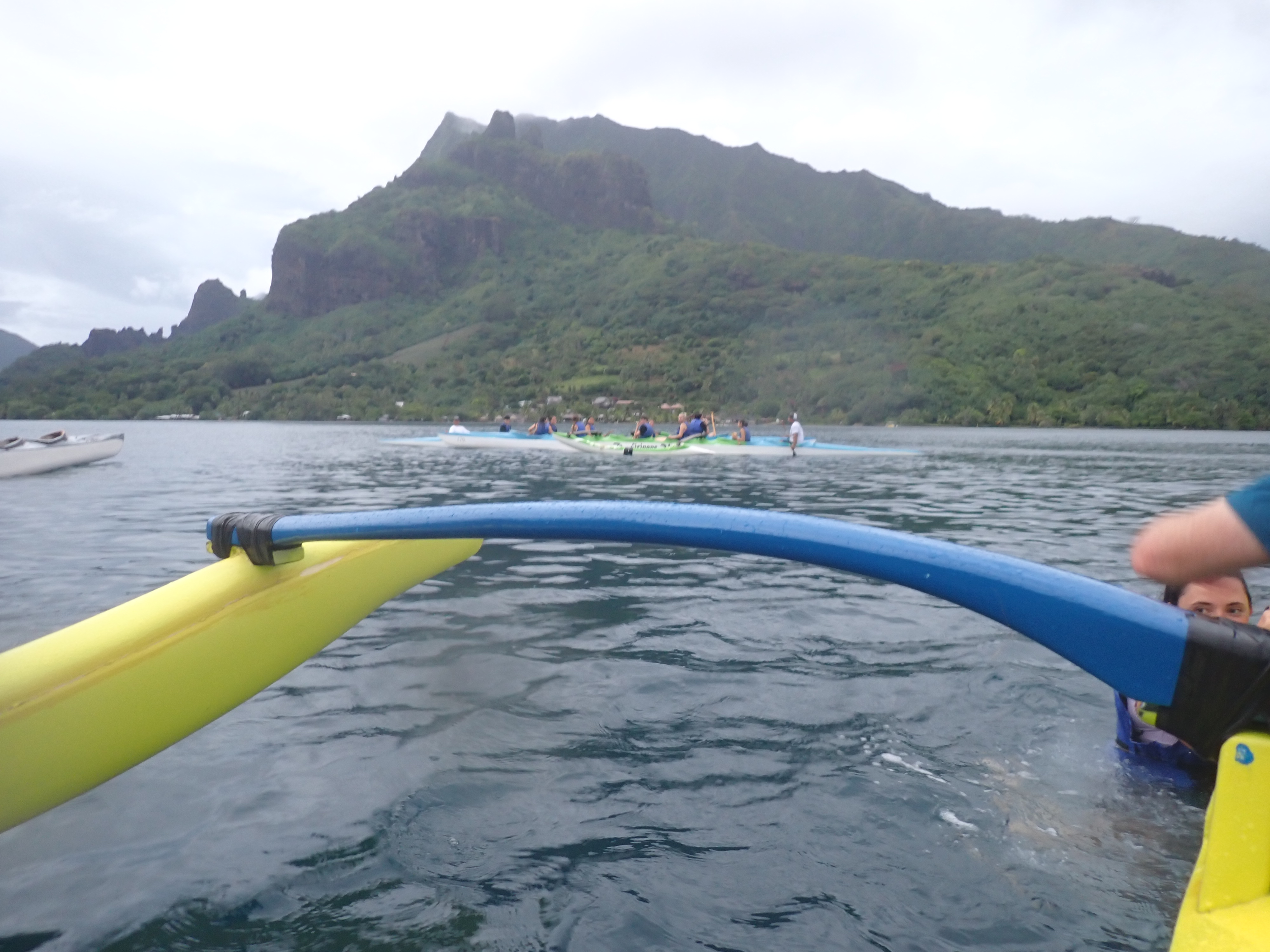 2022 Tahiti Taravao HXP - Day 2 (Arrival in Tahiti!, Narii & Escuela Teach us a Tahitian Dance, Ferry to Mo'orea / Moorea, Hiking, 18 in Small Truck, Va'a Canoes, Crepes)