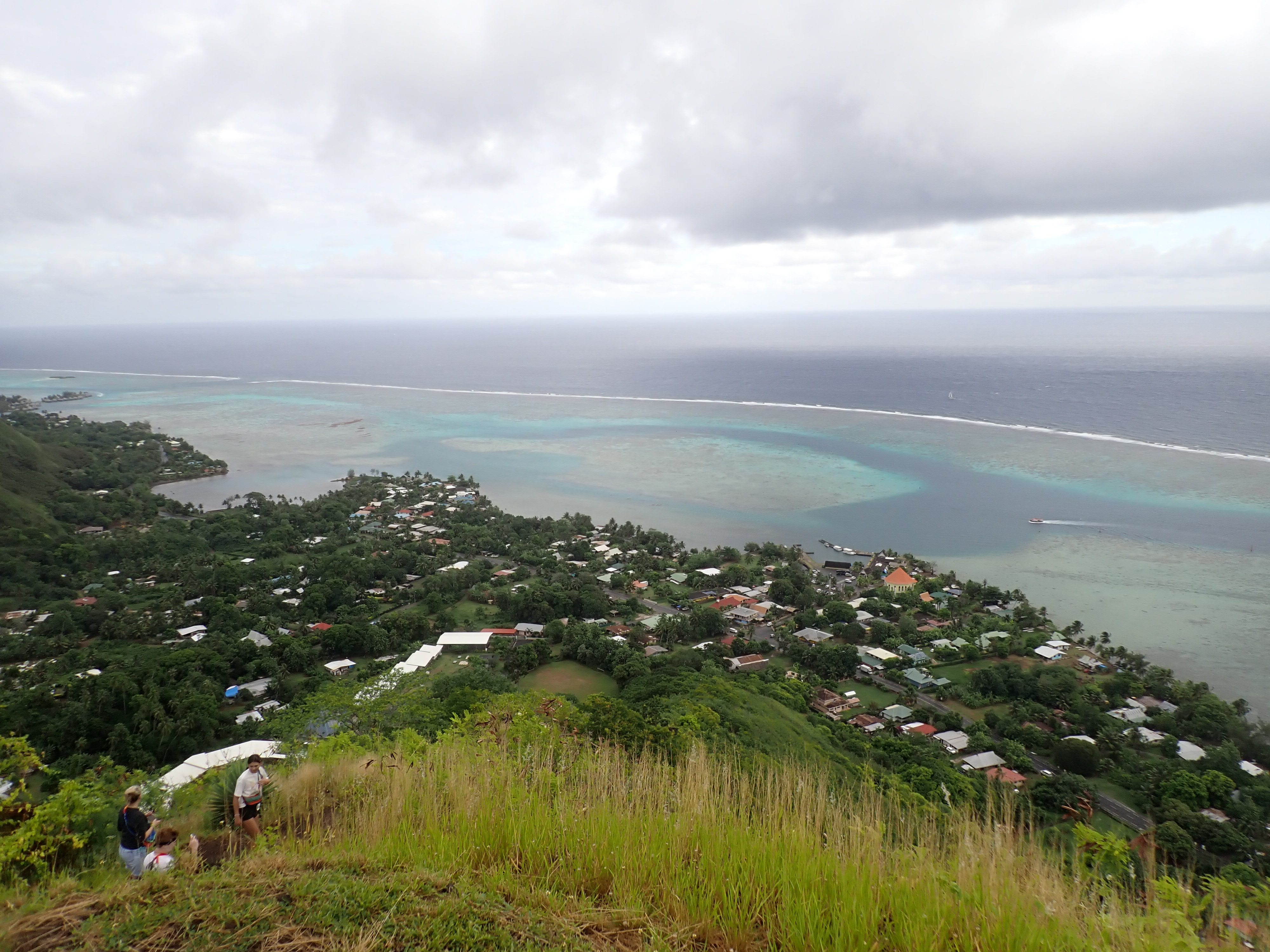 2022 Tahiti Taravao HXP - Day 3 (Devotional, Moorea Jeep Safari, Magic Mountain Overlook, Jam Tasting, Belvedere Lookout, Marae-o-Mahine, Touching Sacred Eels, Fresh Pineapple & Coconut, Making Headbands, Beach Games, Tahitian Dance & Fire Show)