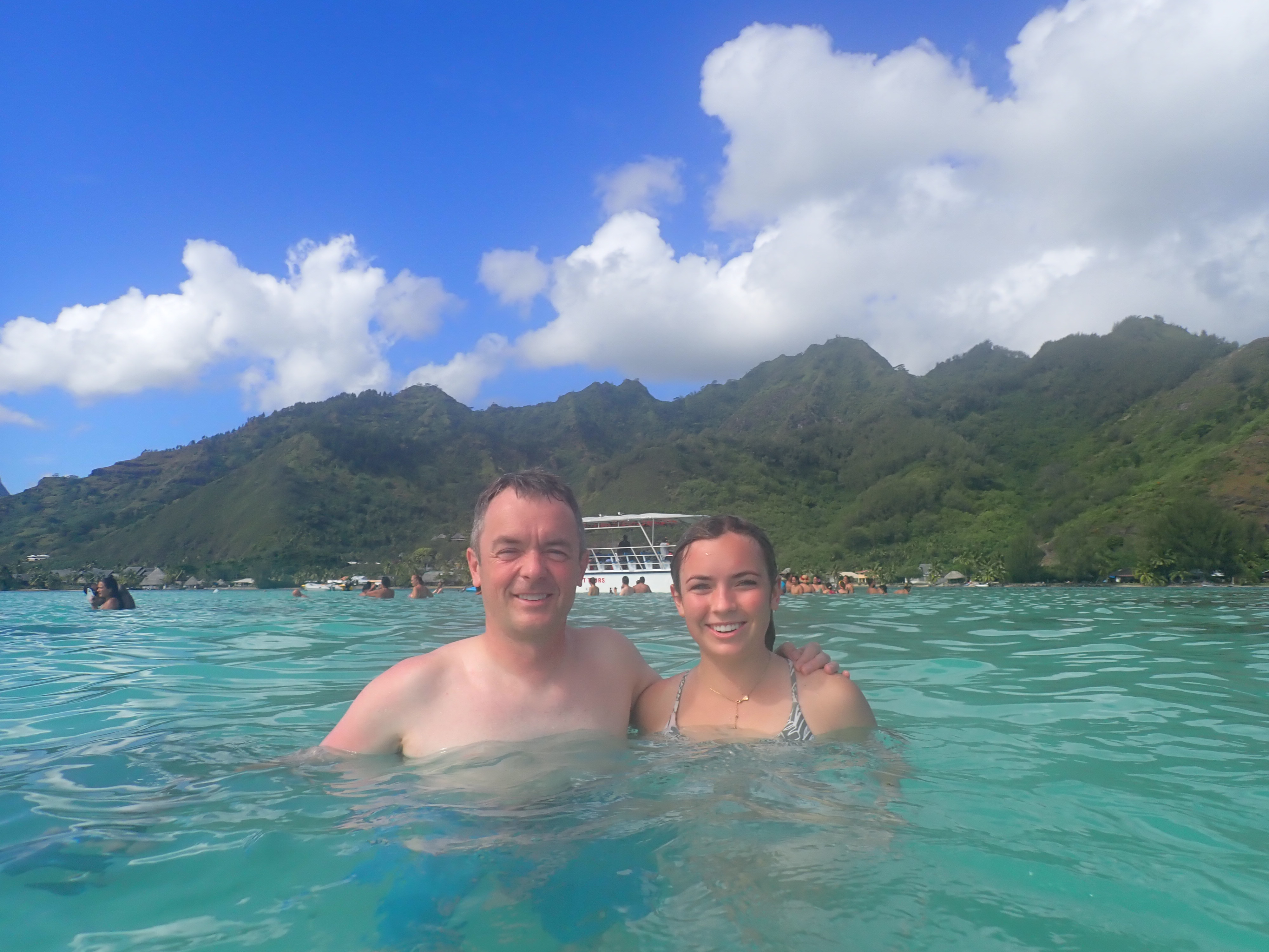 2022 Tahiti Taravao HXP - Day 4 (Kass's Birthday, Swimming with Sharks & Stingrays, Motu Fareone Island, Making Motu Fareone (E'ia Ota), Catching Crabs for 'Alca-Crab', Dance Party on Ferry to Tahiti, Catching Geckos)