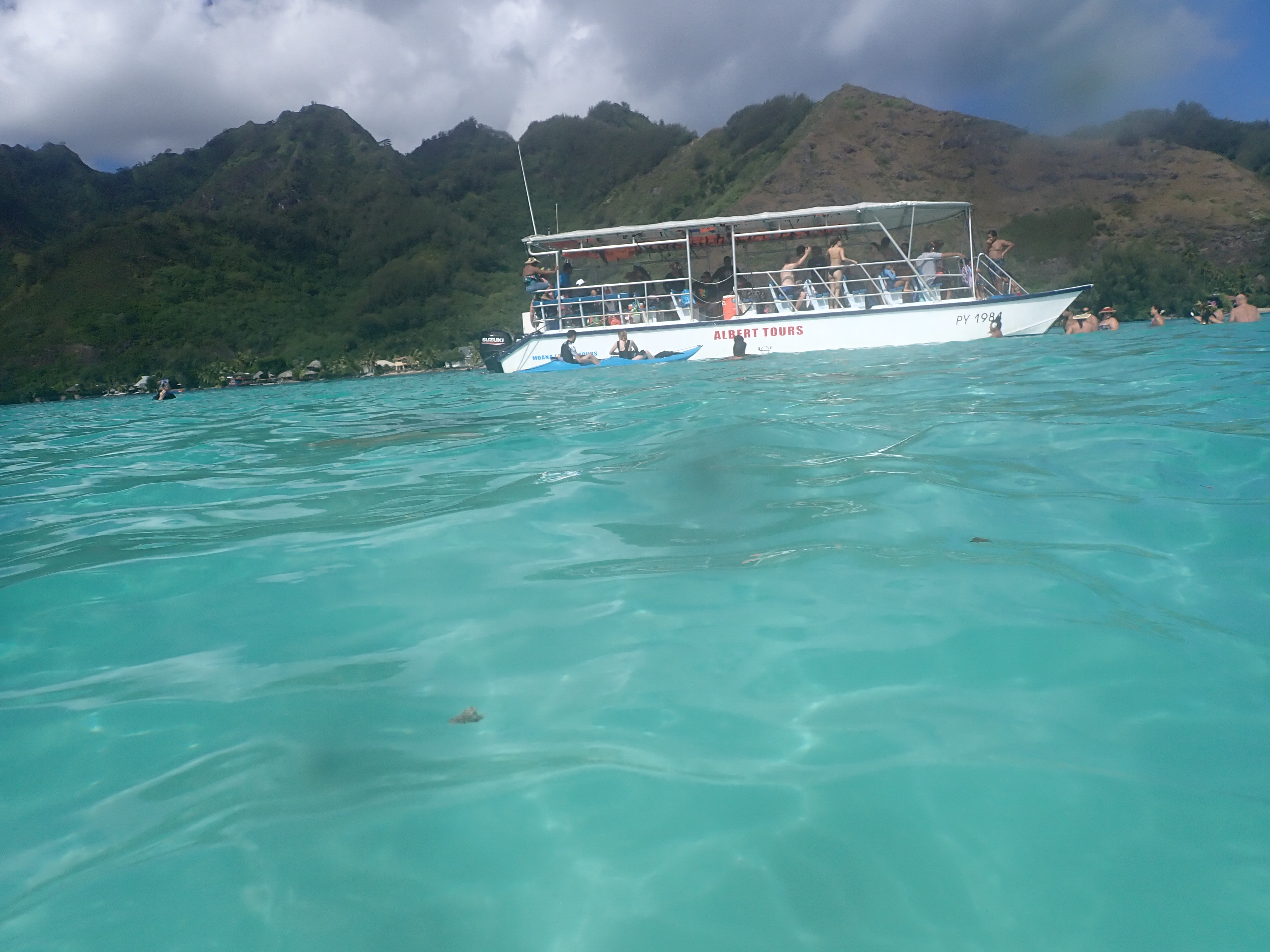 2022 Tahiti Taravao HXP - Day 4 (Kass's Birthday, Swimming with Sharks & Stingrays, Motu Fareone Island, Making Motu Fareone (E'ia Ota), Catching Crabs for 'Alca-Crab', Dance Party on Ferry to Tahiti, Catching Geckos)