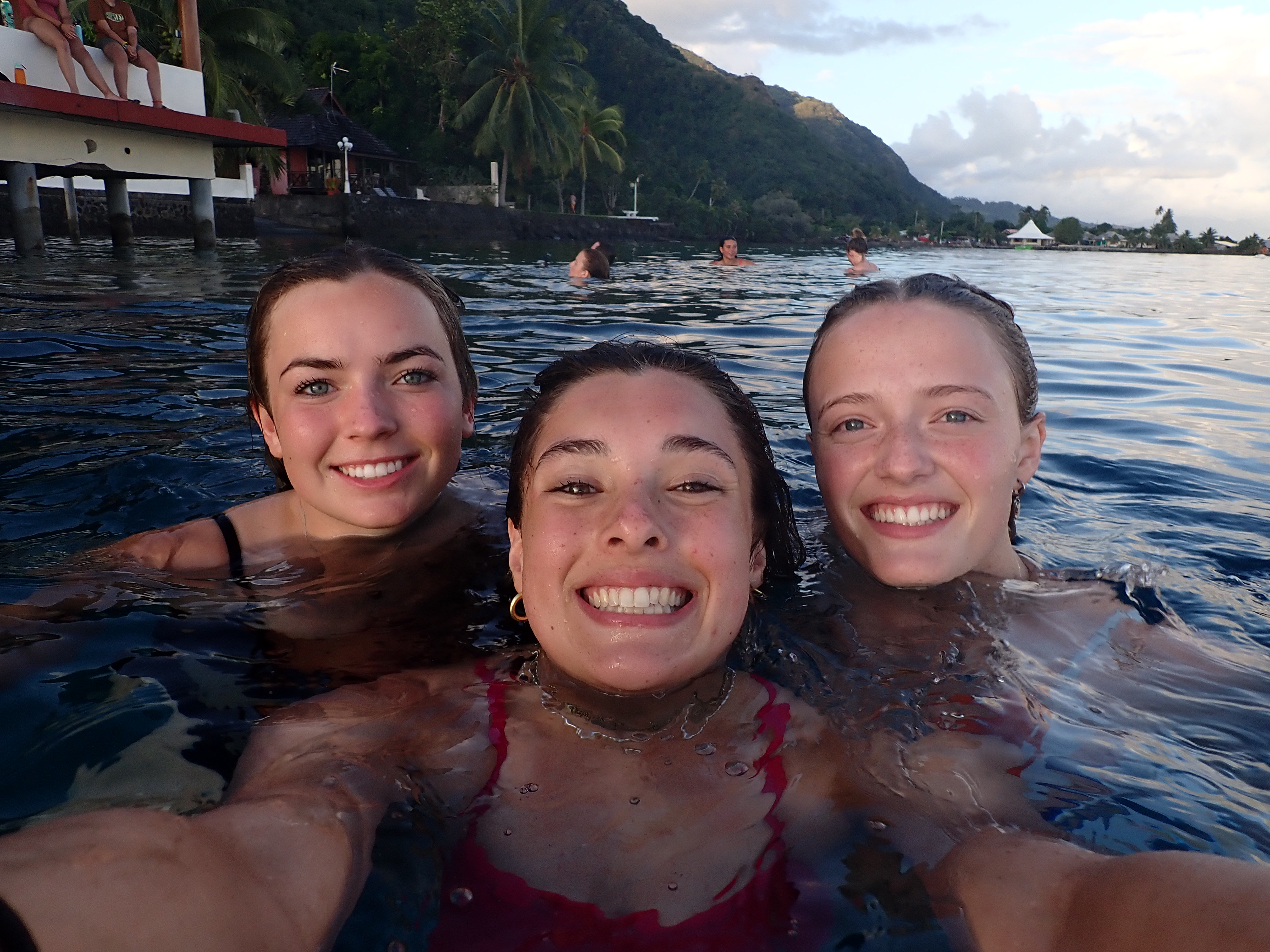 2022 Tahiti Taravao HXP - Day 6 (1st Day at the Work Site, Clearing the Land to Build a House for Tiana, Digging the Foundation & Footings, Purple Worms & Centipedes,Swimming in the Reef, Activity and Dinner with the Vaihiria Ward, Double Dragon)