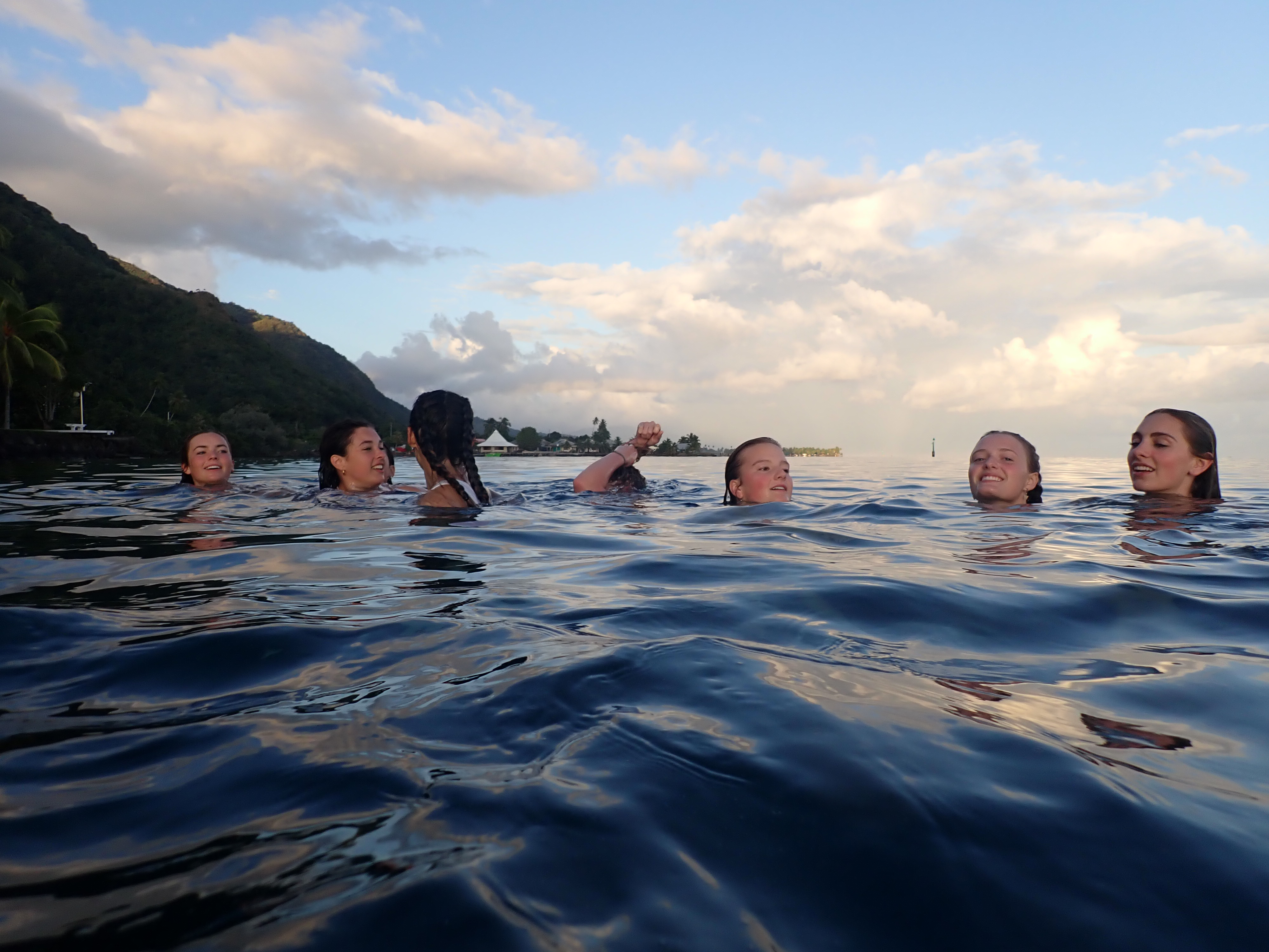 2022 Tahiti Taravao HXP - Day 6 (1st Day at the Work Site, Clearing the Land to Build a House for Tiana, Digging the Foundation & Footings, Purple Worms & Centipedes,Swimming in the Reef, Activity and Dinner with the Vaihiria Ward, Double Dragon)