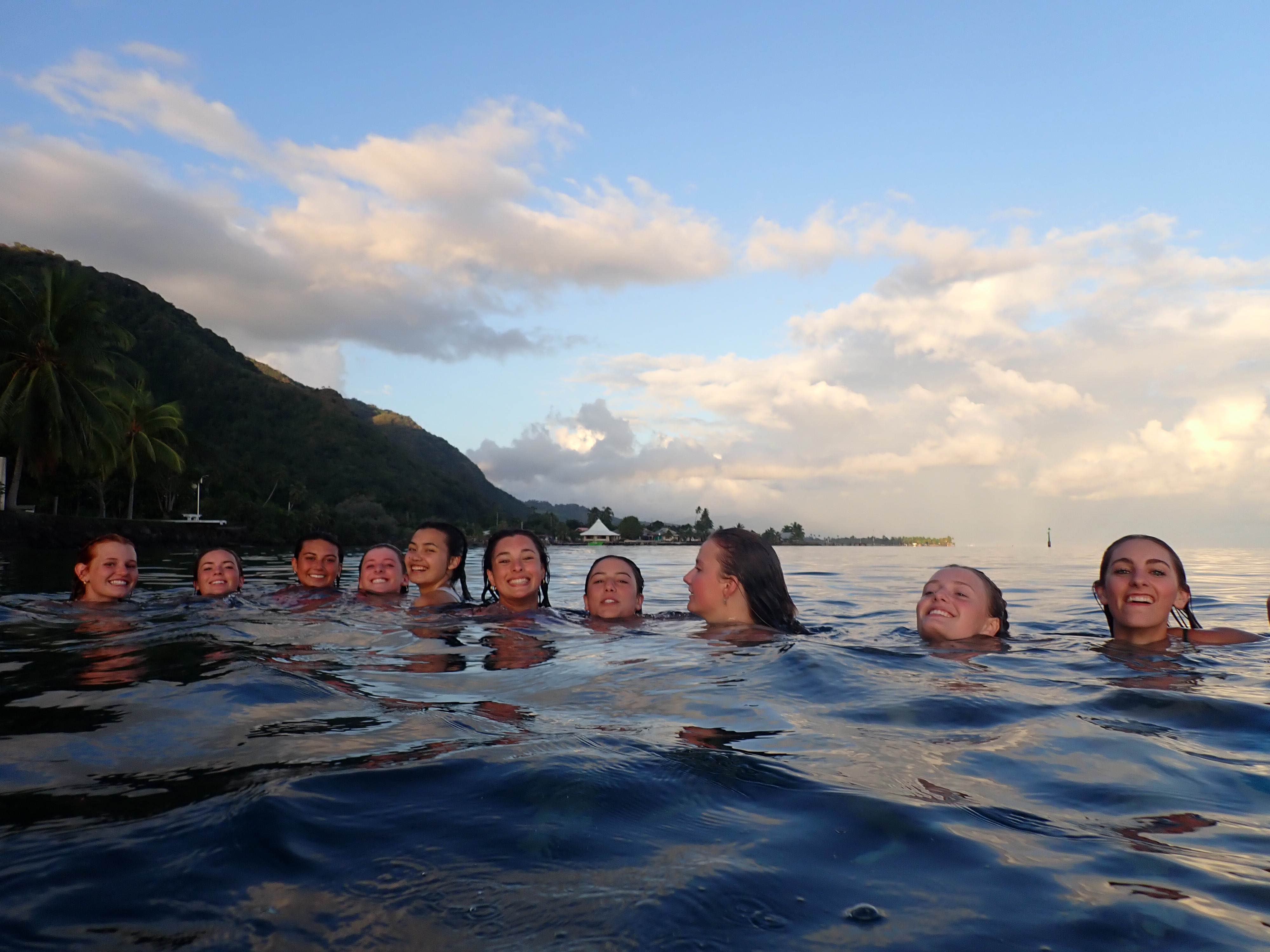 2022 Tahiti Taravao HXP - Day 6 (1st Day at the Work Site, Clearing the Land to Build a House for Tiana, Digging the Foundation & Footings, Purple Worms & Centipedes,Swimming in the Reef, Activity and Dinner with the Vaihiria Ward, Double Dragon)